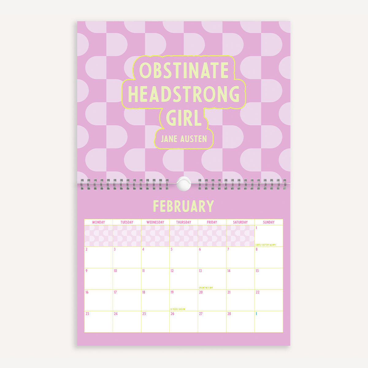 2026 Feminist Wall Calendar-Feminist Apparel, Feminist Gift, Feminist Wall Calendar-The Spark Company