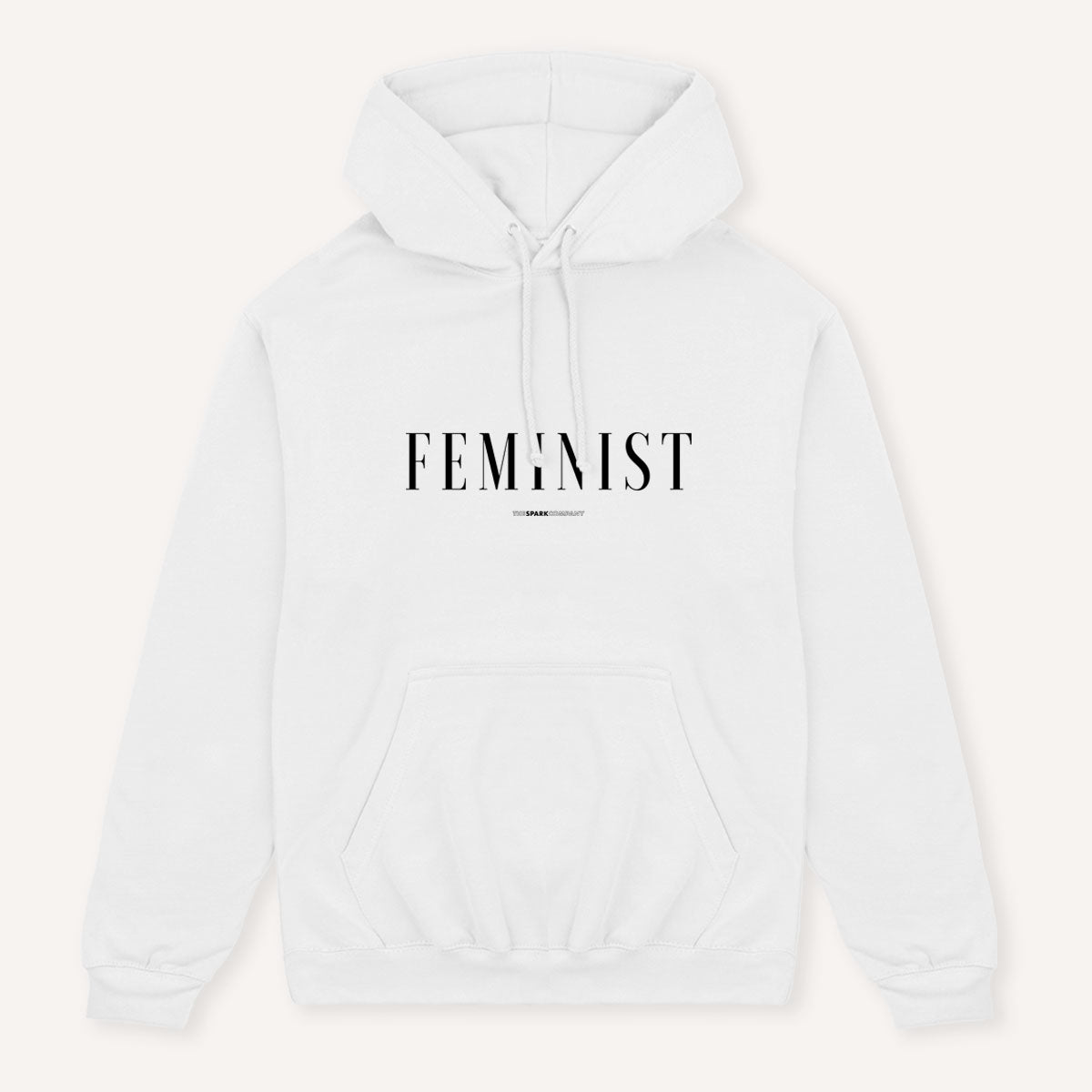90s Style 'Feminist' Hoodie-Feminist Apparel, Feminist Clothing, Feminist Hoodie, JH001-The Spark Company