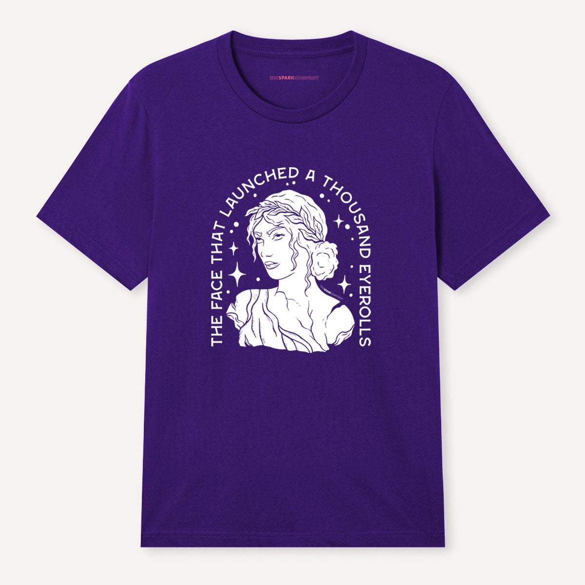 A Thousand Eyerolls T-Shirt-Feminist Apparel, Feminist Clothing, Feminist T Shirt, BC3001-The Spark Company