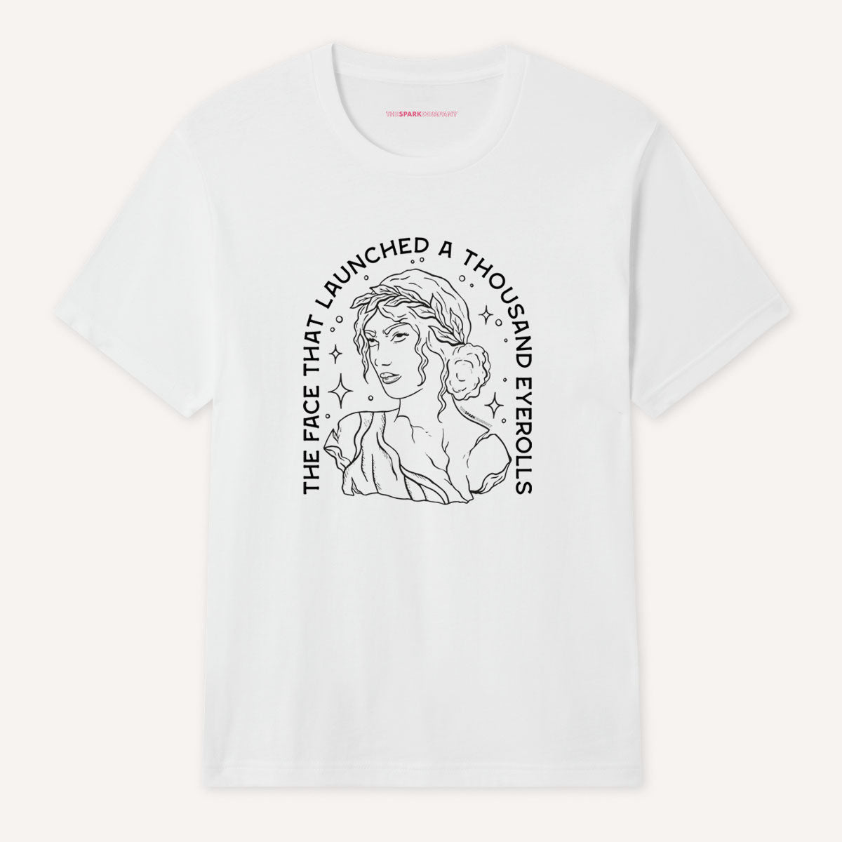 A Thousand Eyerolls T-Shirt-Feminist Apparel, Feminist Clothing, Feminist T Shirt, BC3001-The Spark Company