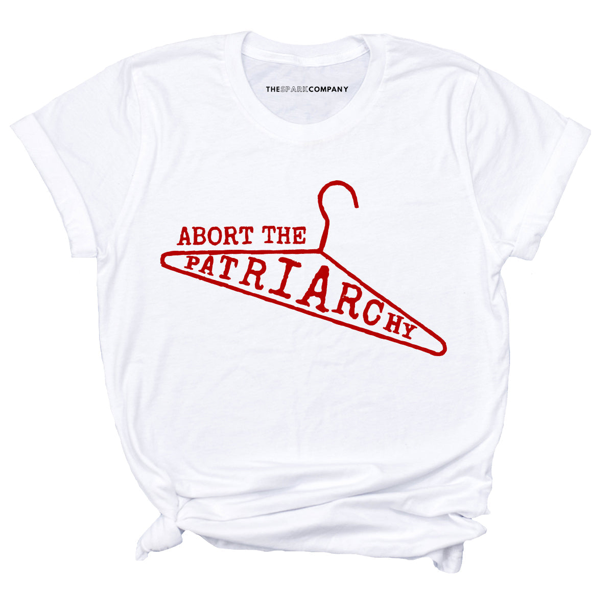 Abort The Patriarchy T-Shirt-Feminist Apparel, Feminist Clothing, Feminist T Shirt, BC3001-The Spark Company