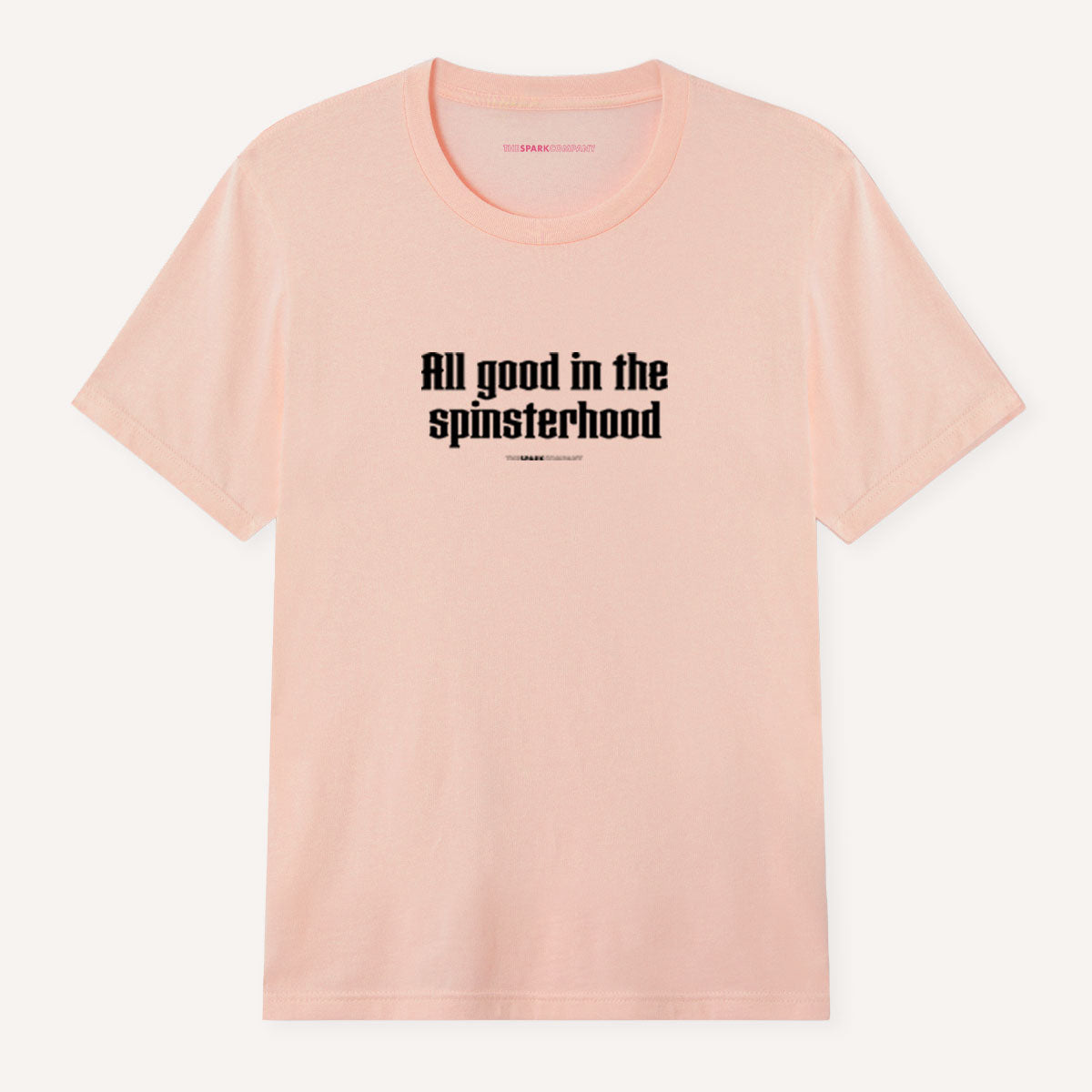All Good In The Spinsterhood T-Shirt-Feminist Apparel, Feminist Clothing, Feminist T Shirt, BC3001-The Spark Company
