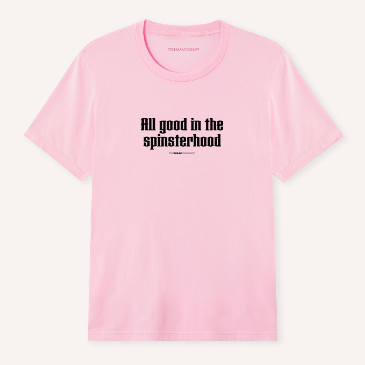All Good In The Spinsterhood T-Shirt-Feminist Apparel, Feminist Clothing, Feminist T Shirt, BC3001-The Spark Company