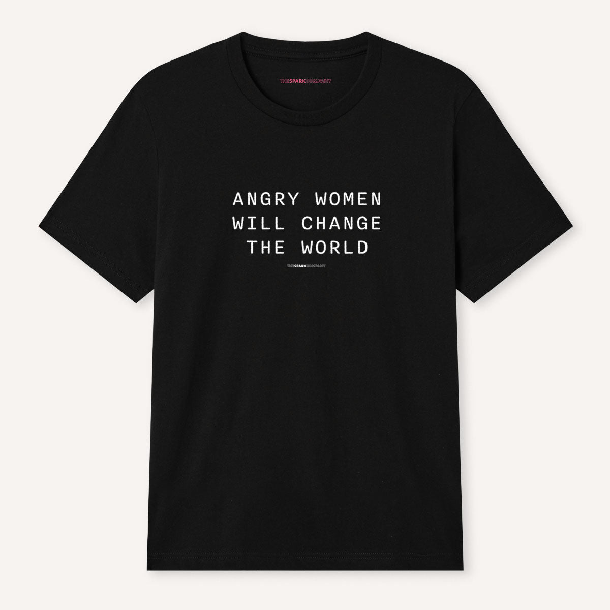 Angry Women Will Change The World T-Shirt-Feminist Apparel, Feminist Clothing, Feminist T Shirt, BC3001-The Spark Company