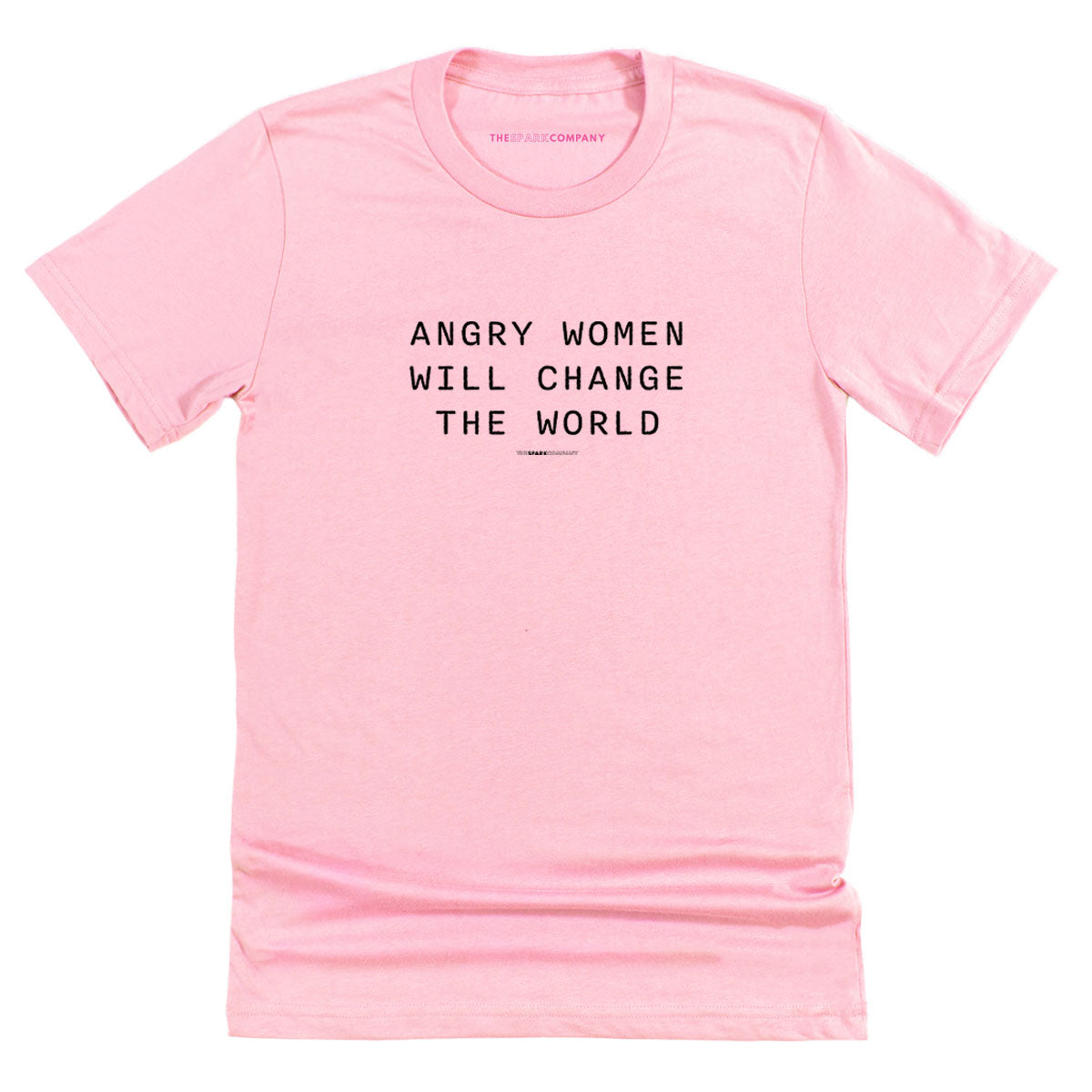 Angry Women Will Change The World T-Shirt-Feminist Apparel, Feminist Clothing, Feminist T Shirt, BC3001-The Spark Company