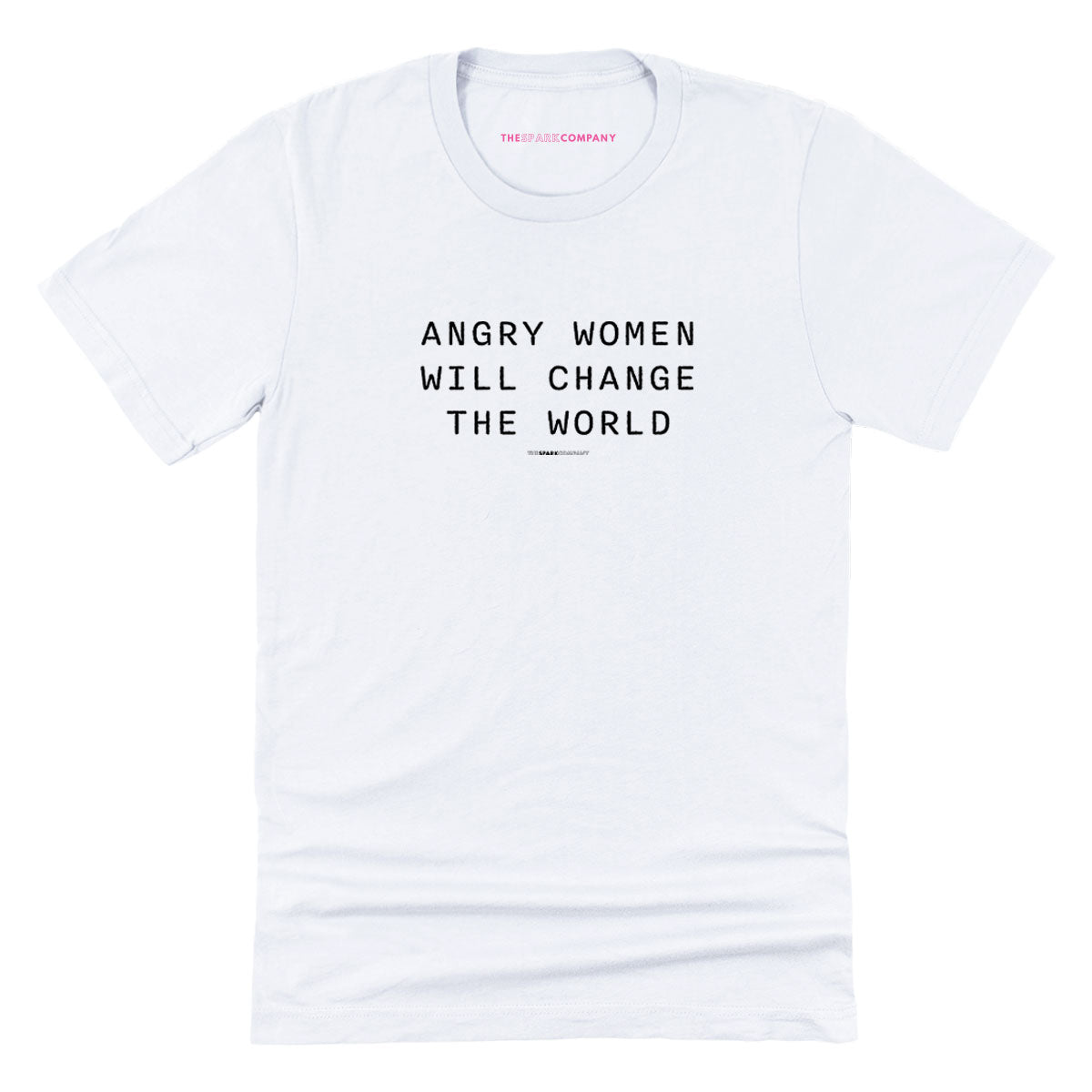 Angry Women Will Change The World T-Shirt-Feminist Apparel, Feminist Clothing, Feminist T Shirt, BC3001-The Spark Company