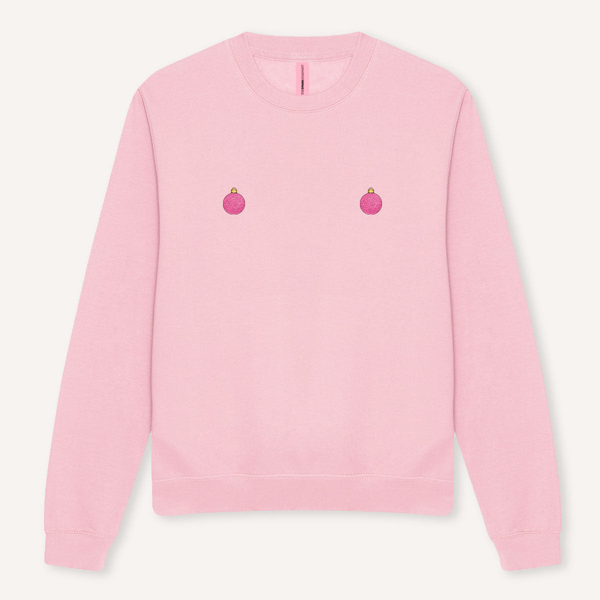 Bauble Nipples Ugly Christmas Jumper