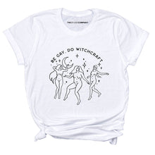 Load image into Gallery viewer, Be Gay Do Witchcraft T-Shirt-LGBT Apparel, LGBT Clothing, LGBT T Shirt, BC3001-The Spark Company