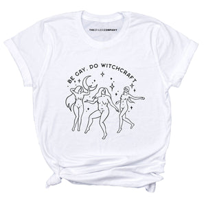 Be Gay Do Witchcraft T-Shirt-LGBT Apparel, LGBT Clothing, LGBT T Shirt, BC3001-The Spark Company