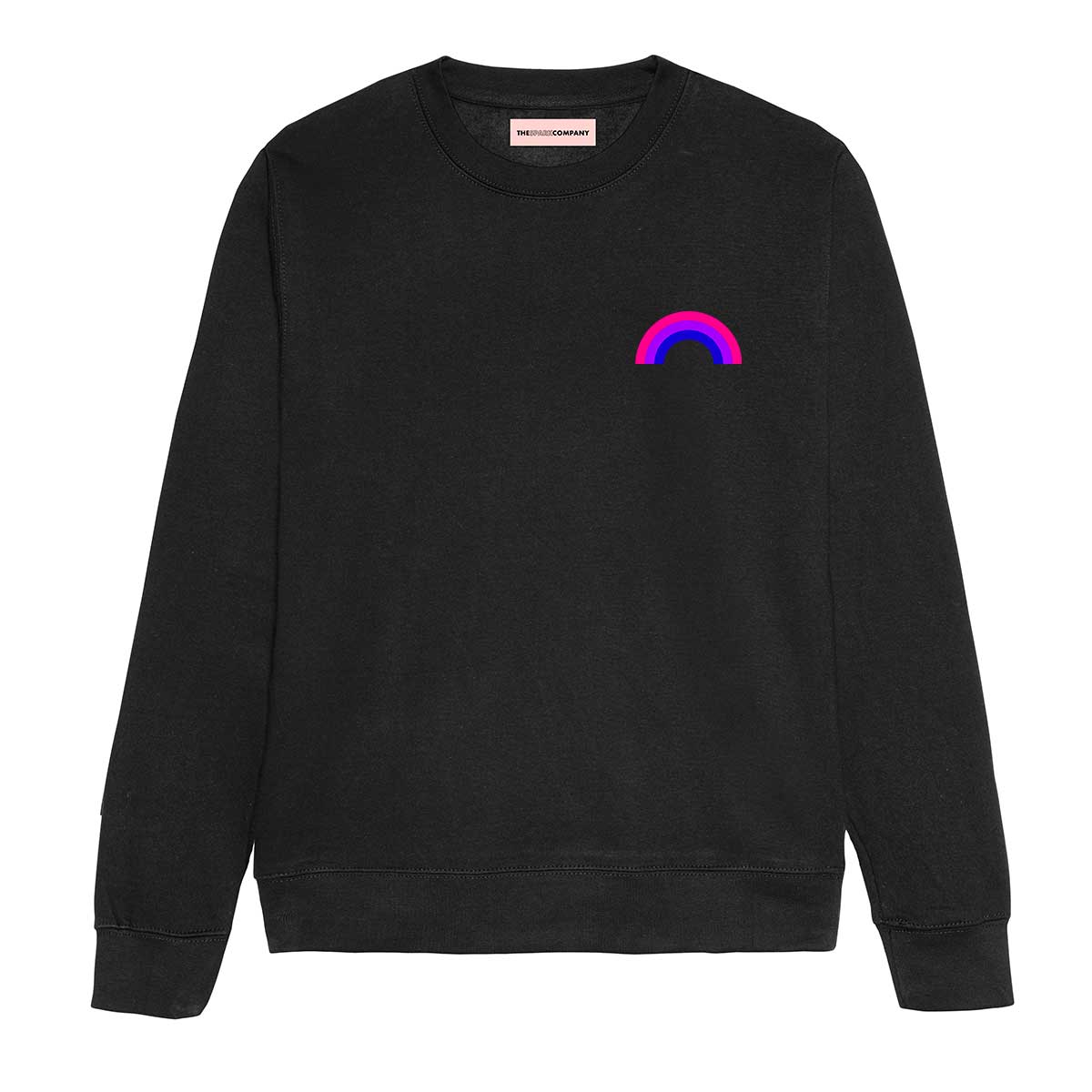 Bisexual Pride Rainbow Sweatshirt-LGBT Apparel, LGBT Clothing, LGBT Sweatshirt, JH030-The Spark Company