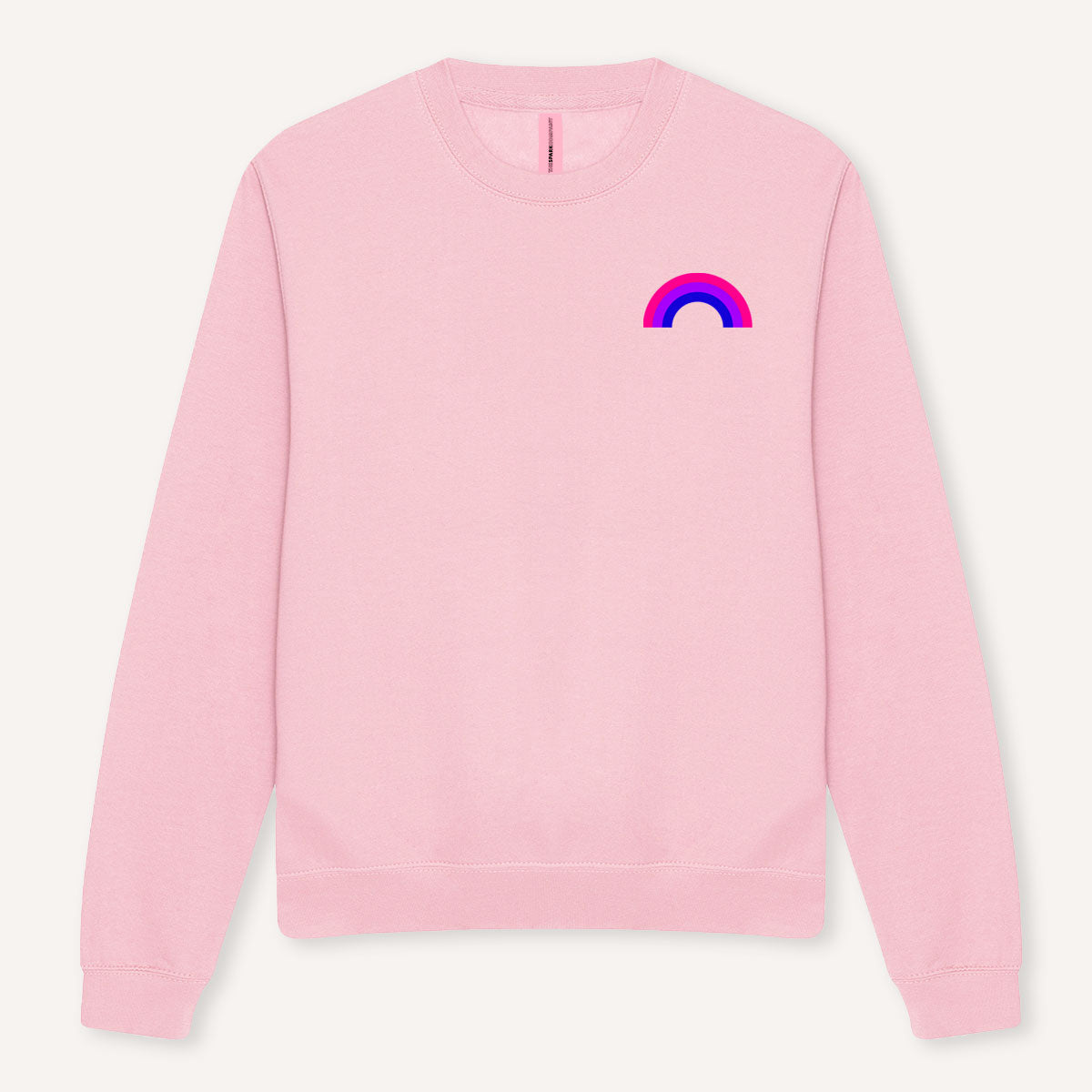 Bisexual Pride Rainbow Sweatshirt-LGBT Apparel, LGBT Clothing, LGBT Sweatshirt, JH030-The Spark Company