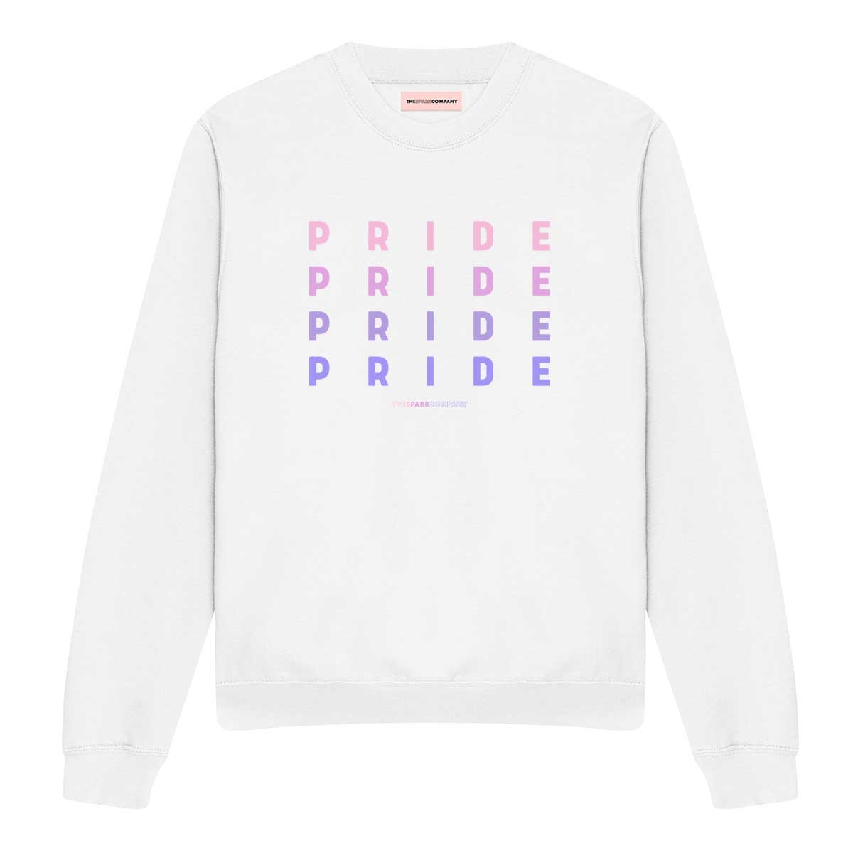 Bisexual Pride Spectrum Sweatshirt-LGBT Apparel, LGBT Clothing, LGBT Sweatshirt, JH030-The Spark Company