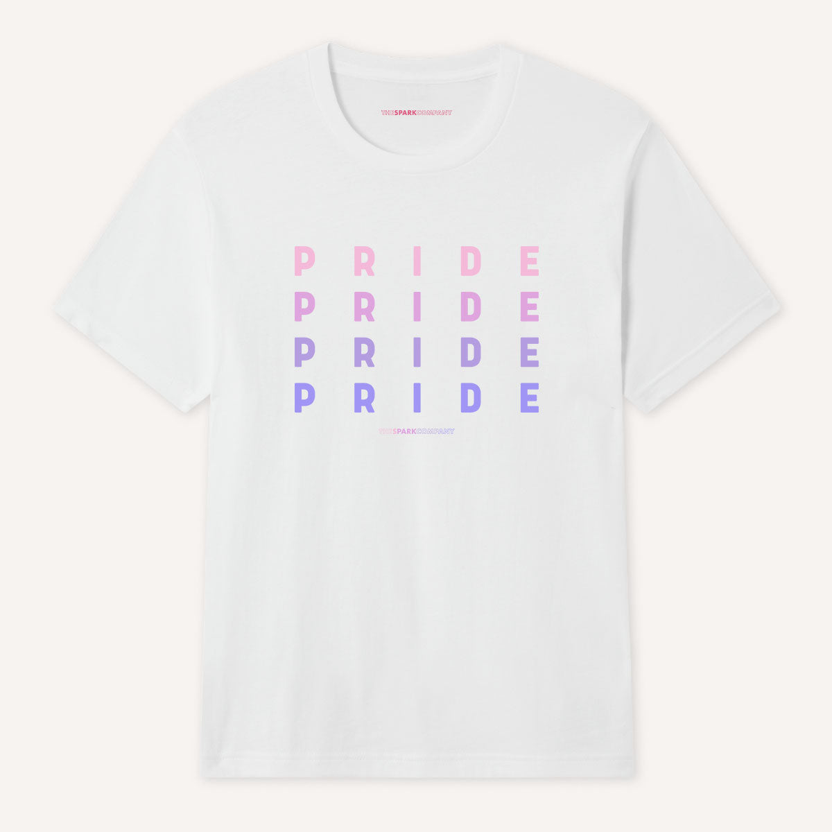 Bisexual Pride Spectrum T-Shirt-LGBT Apparel, LGBT Clothing, LGBT T Shirt, BC3001-The Spark Company