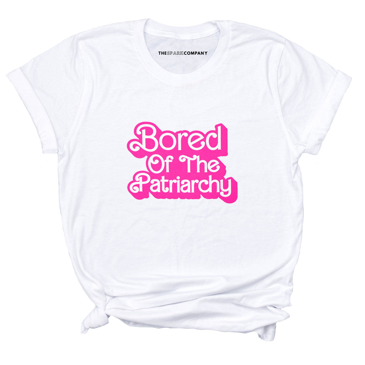 Bored Of The Patriarchy T-Shirt-Feminist Apparel, Feminist Clothing, Feminist T Shirt, BC3001-The Spark Company