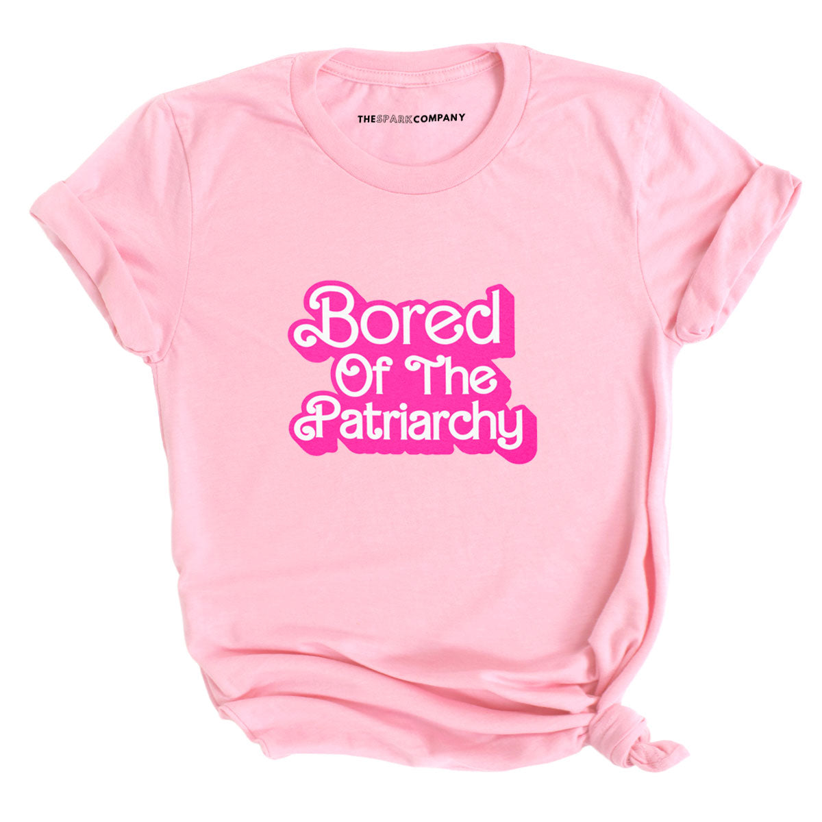 Bored Of The Patriarchy T-Shirt-Feminist Apparel, Feminist Clothing, Feminist T Shirt, BC3001-The Spark Company