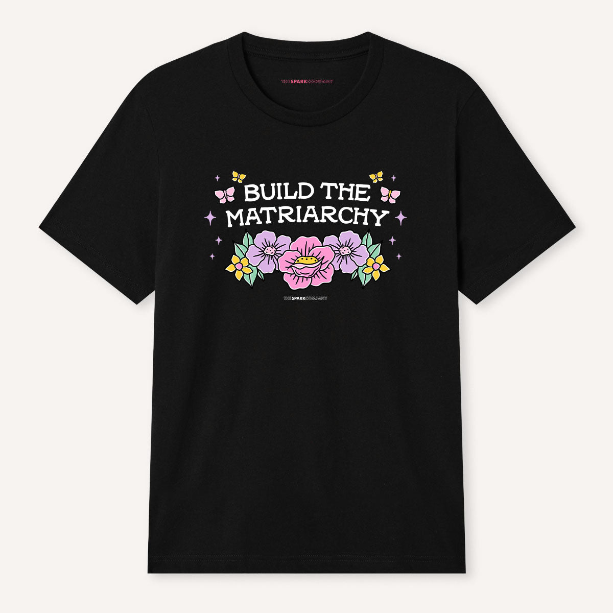 Build The Matriarchy T-Shirt-Feminist Apparel, Feminist Clothing, Feminist T Shirt, BC3001-The Spark Company