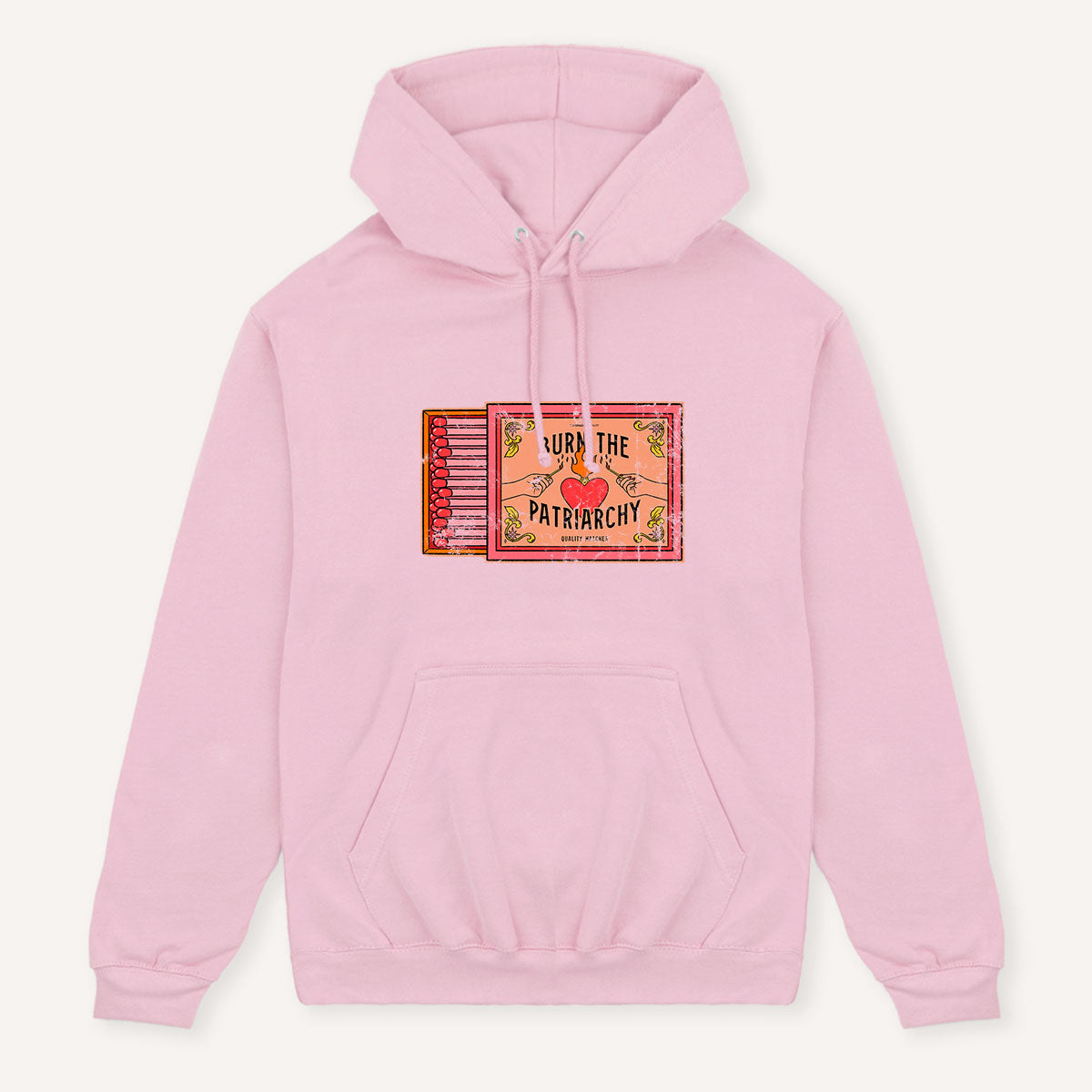 Burn The Patriarchy Hoodie-Feminist Apparel, Feminist Clothing, Feminist Hoodie, JH001-The Spark Company