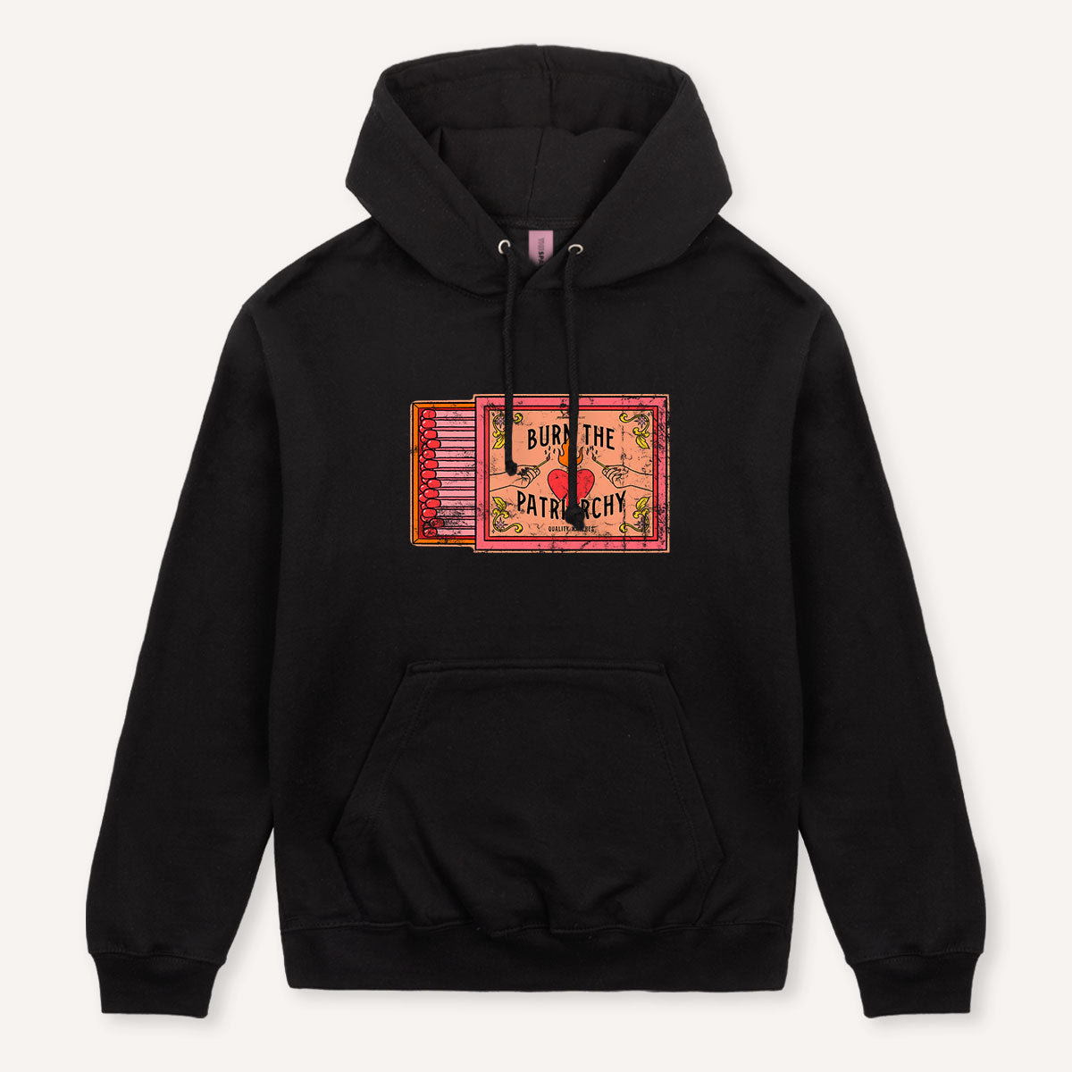 Burn The Patriarchy Hoodie-Feminist Apparel, Feminist Clothing, Feminist Hoodie, JH001-The Spark Company
