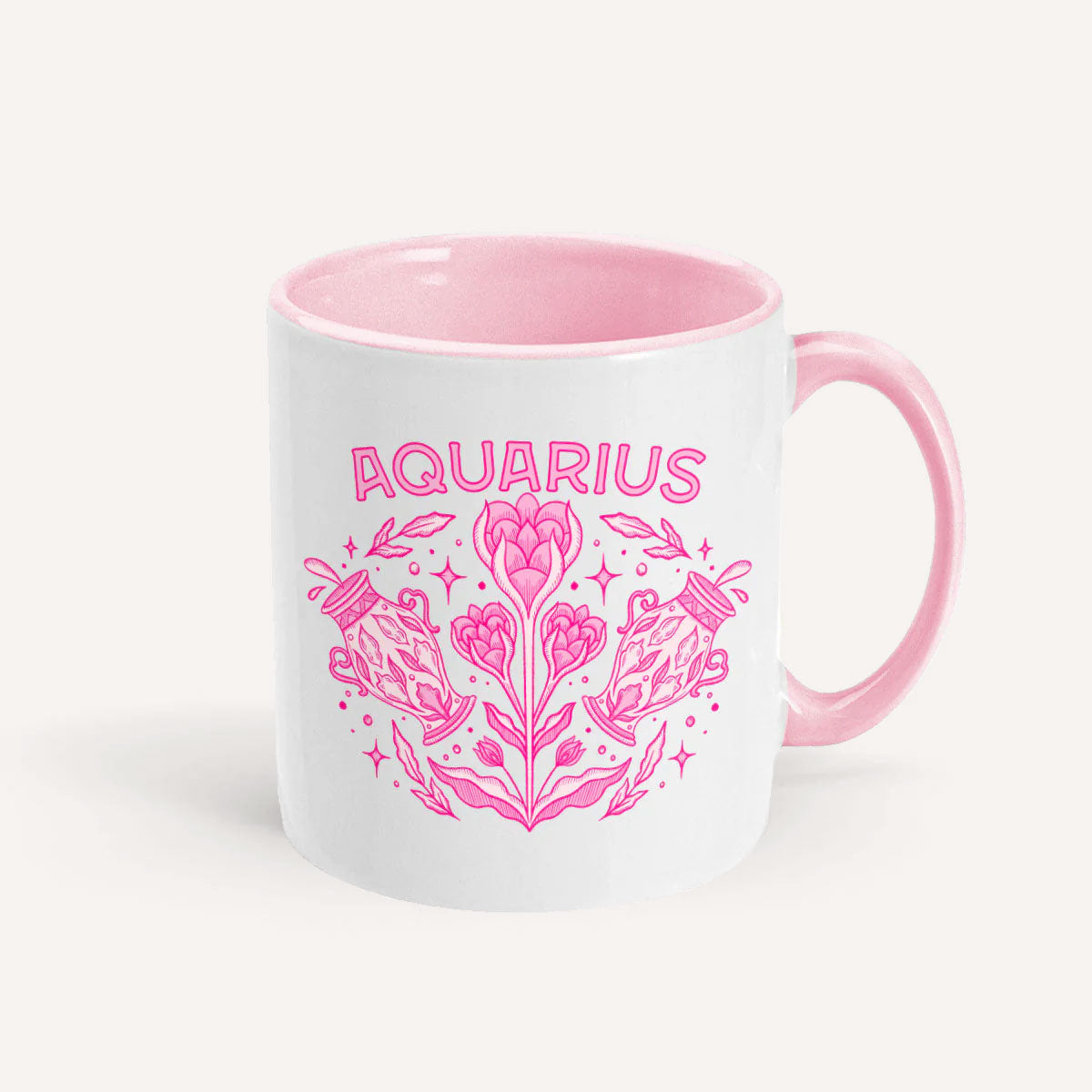 Capricorn Zodiac Mug-Feminist Apparel, Feminist Gift, Feminist Coffee Mug, 11oz White Ceramic-The Spark Company