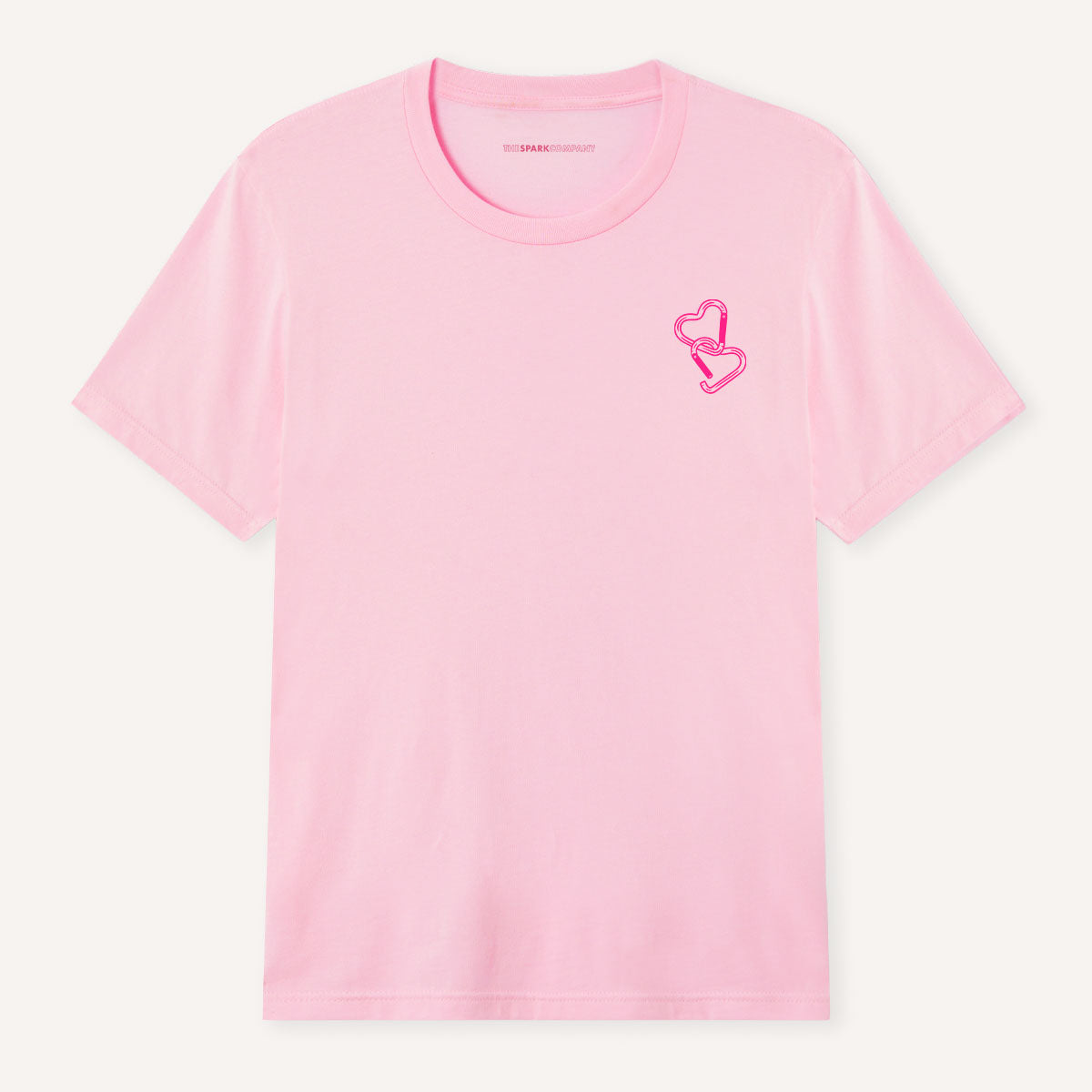 Carabiner Hearts T-Shirt-LGBT Apparel, LGBT Clothing, LGBT T Shirt, BC3001-The Spark Company