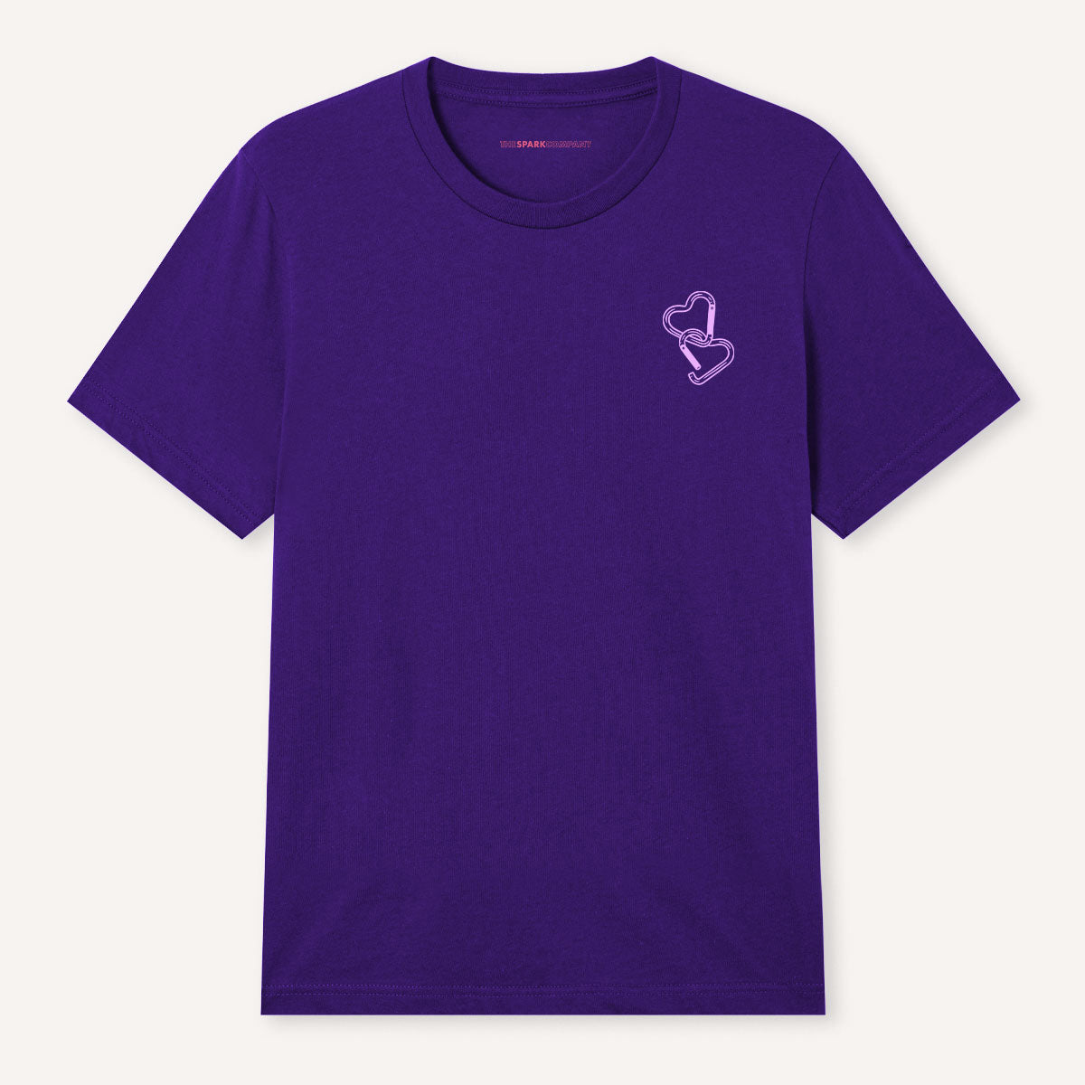 Carabiner Hearts T-Shirt-LGBT Apparel, LGBT Clothing, LGBT T Shirt, BC3001-The Spark Company