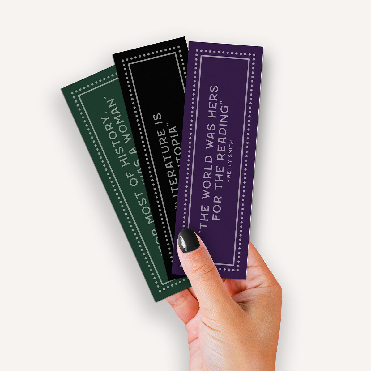 Dark Academia Bookmarks (3 Pack)-Feminist Apparel, Feminist Gift, Feminist Bookmark-The Spark Company