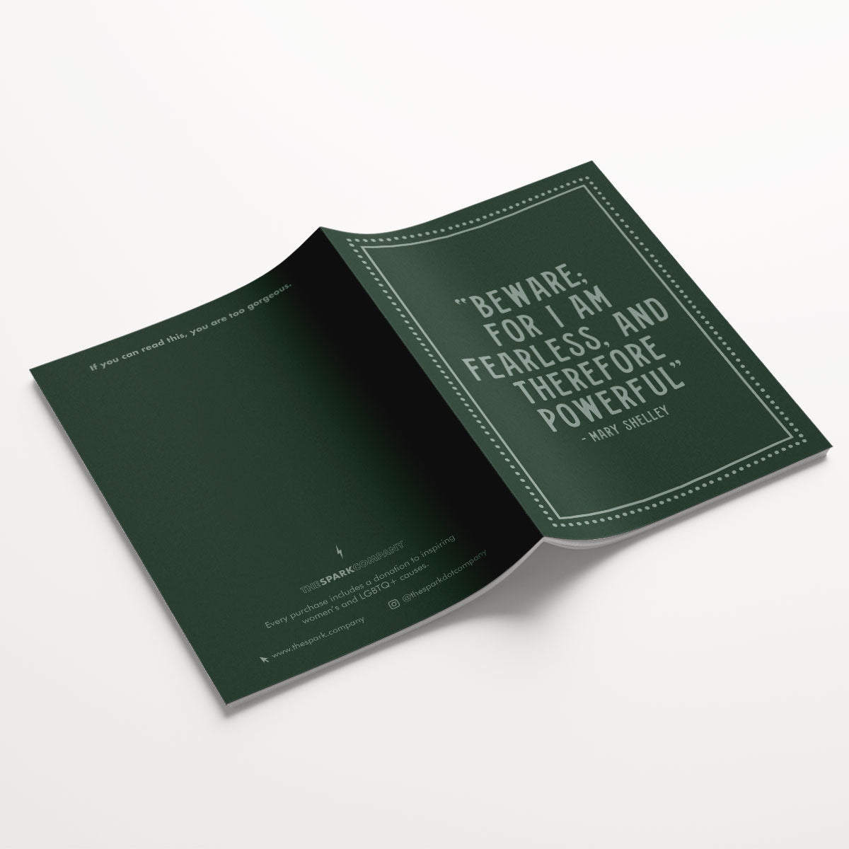 Dark Academia Notebooks (3 Pack)-Feminist Apparel, Feminist Gift, Feminist Notebook-The Spark Company