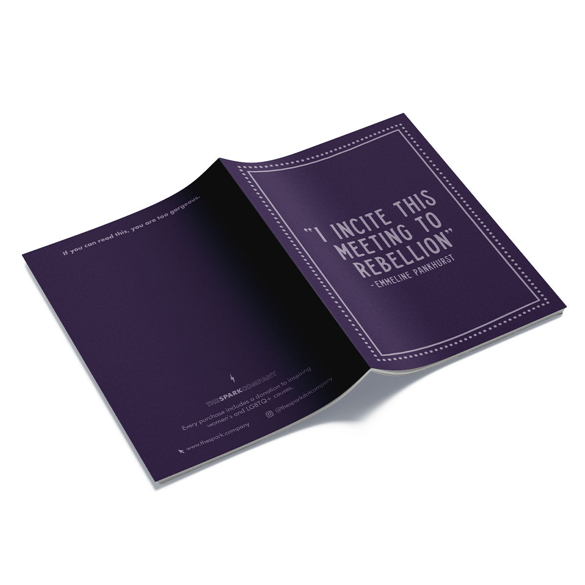 Dark Academia Notebooks (3 Pack)-Feminist Apparel, Feminist Gift, Feminist Notebook-The Spark Company