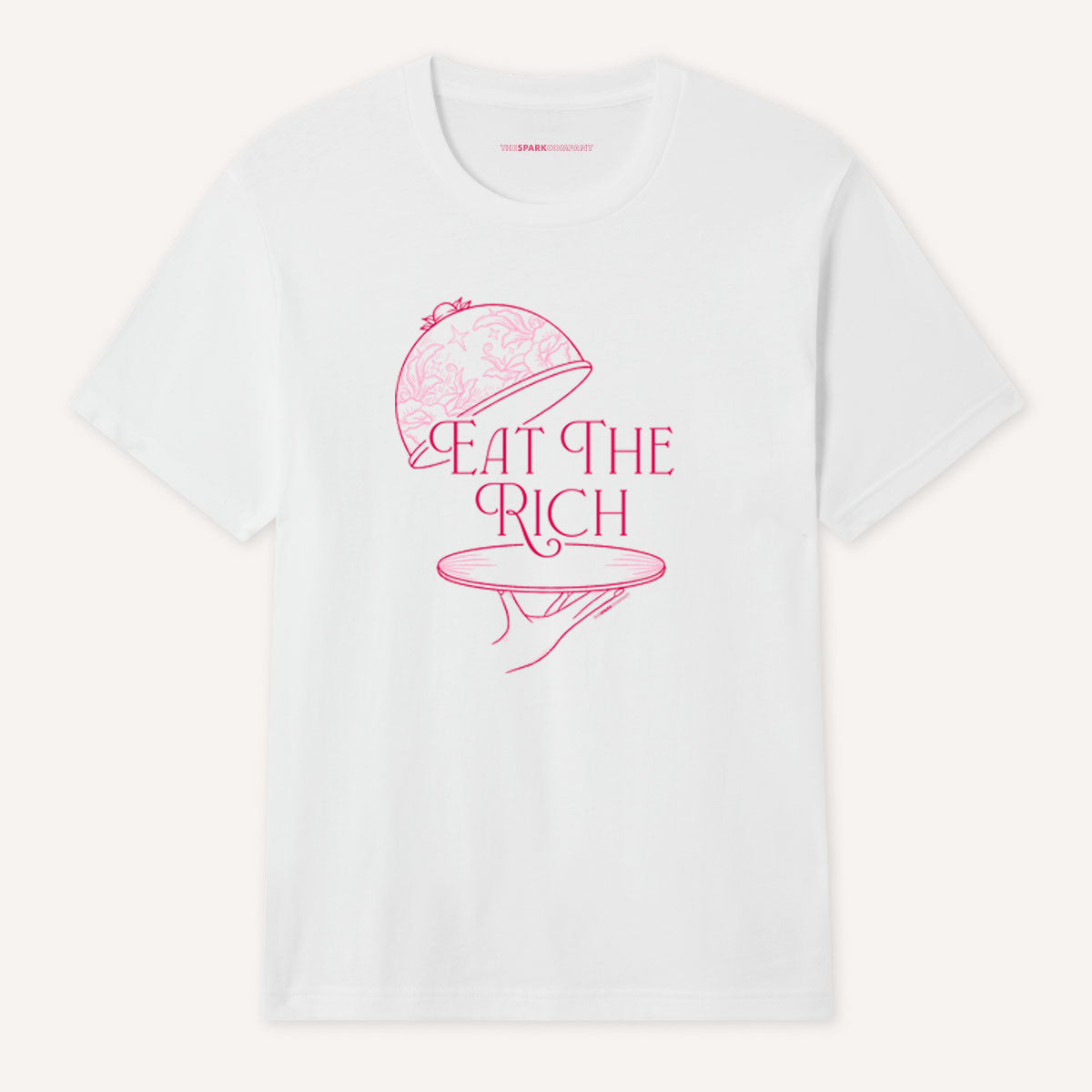 Eat The Rich T-Shirt-Feminist Apparel, Feminist Clothing, Feminist T Shirt, BC3001-The Spark Company