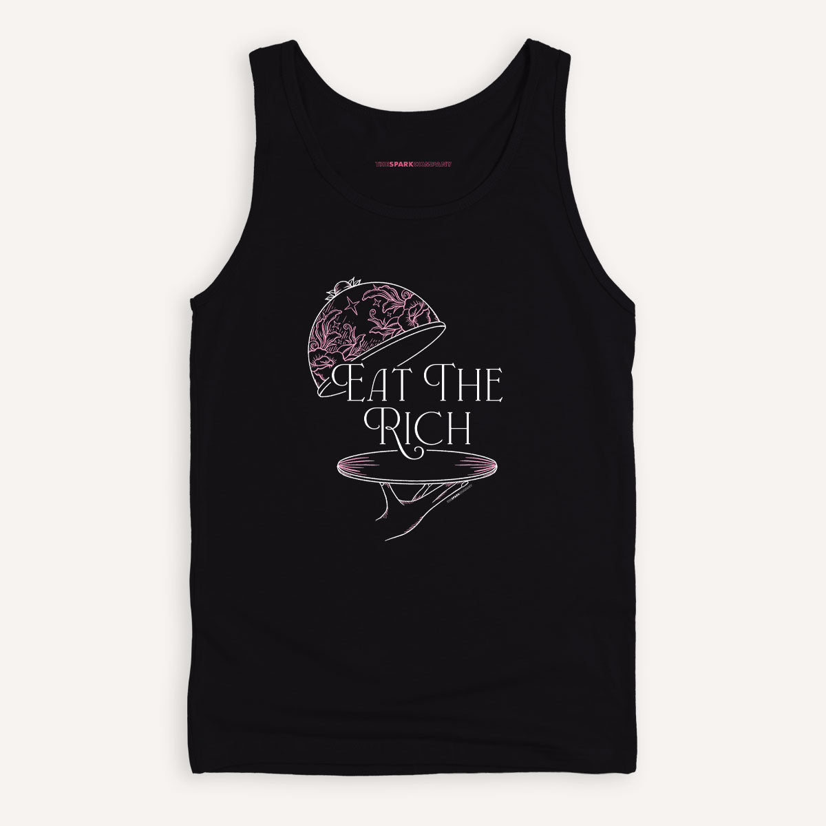 Eat The Rich Tank Top-Feminist Apparel, Feminist Clothing, Feminist Tank, 03980-The Spark Company
