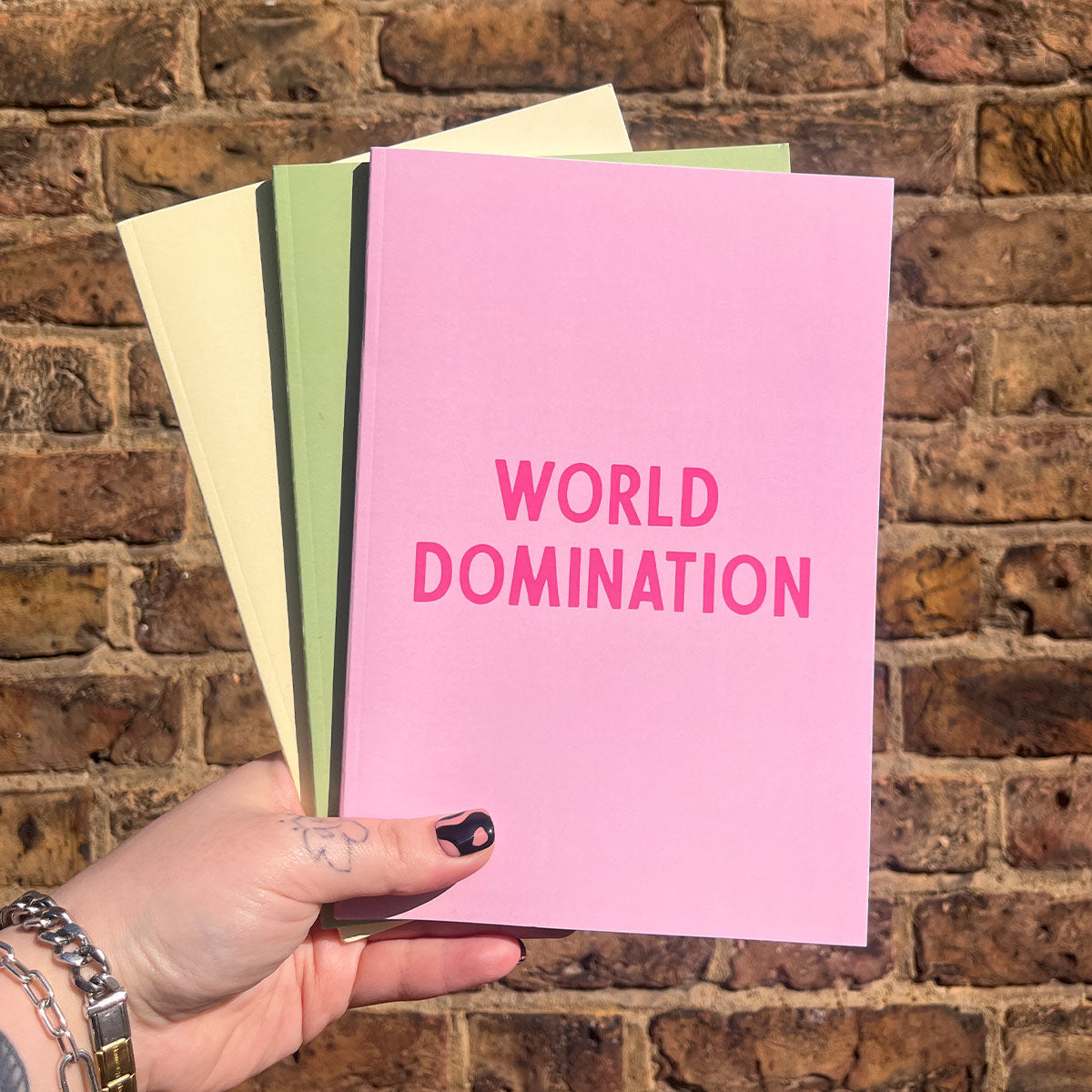 Empowering Notebooks (3 Pack)-Feminist Apparel, Feminist Gift, Feminist Notebook-The Spark Company