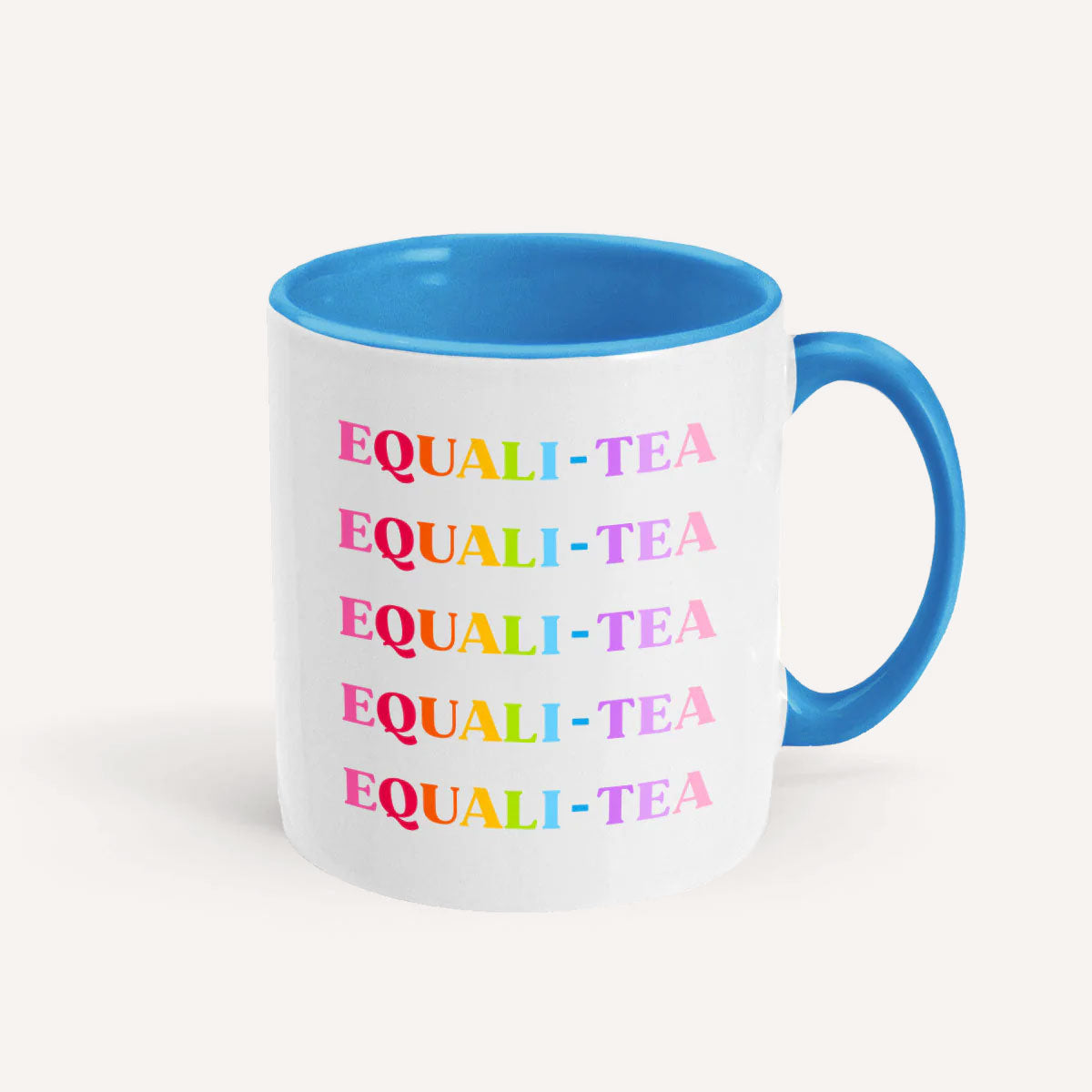 Equality Mug-LGBT Apparel, LGBT Gift, LGBT Coffee Mug, 11oz White Ceramic-The Spark Company