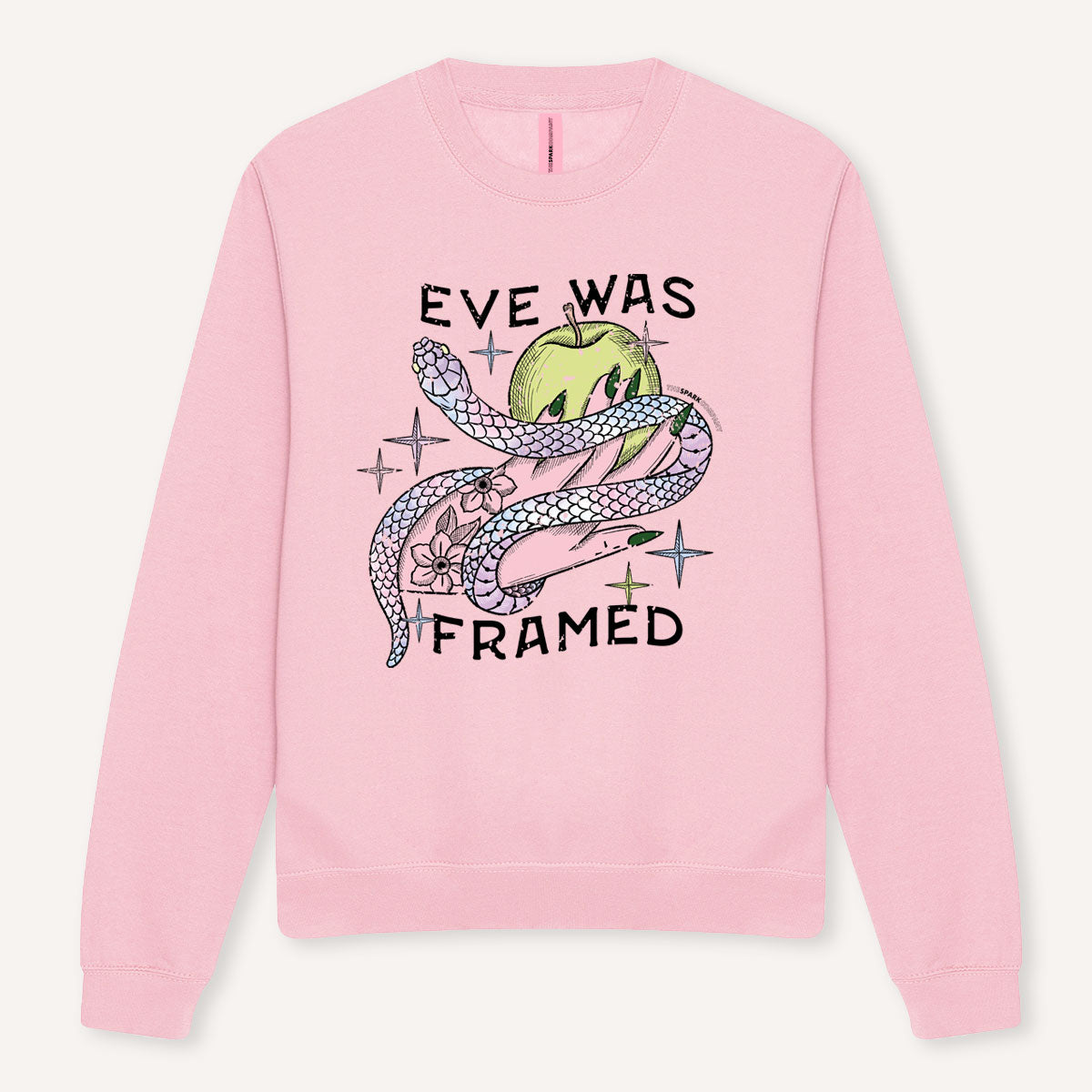 Eve Was Framed Sweatshirt-Feminist Apparel, Feminist Clothing, Feminist Sweatshirt, JH030-The Spark Company