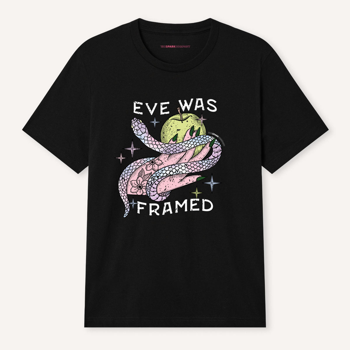 Eve Was Framed T-Shirt-Feminist Apparel, Feminist Clothing, Feminist T Shirt, BC3001-The Spark Company
