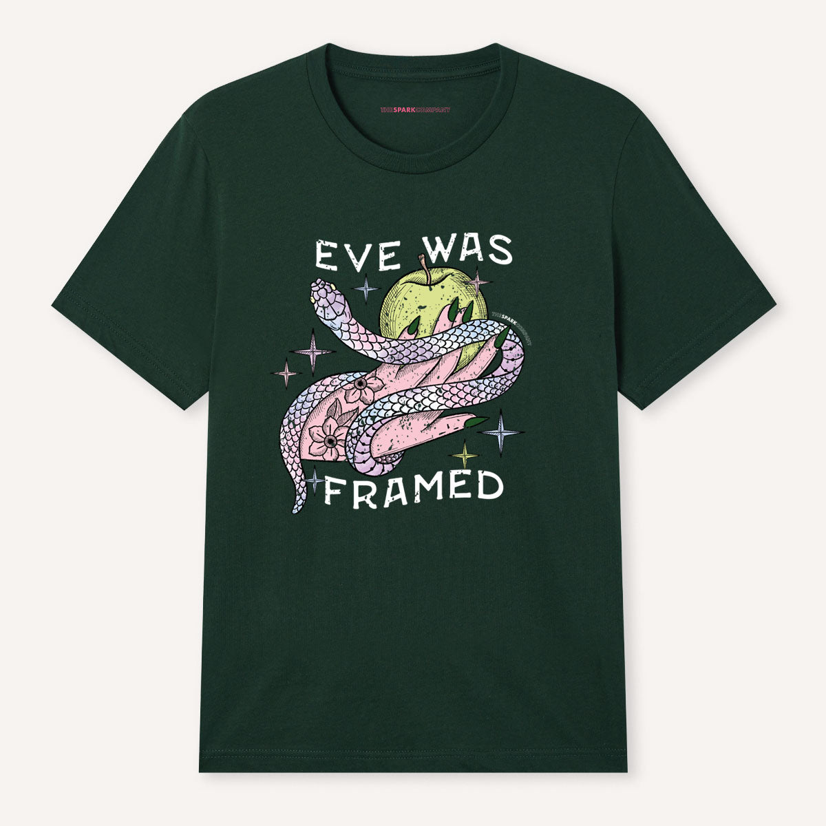 Eve Was Framed T-Shirt-Feminist Apparel, Feminist Clothing, Feminist T Shirt, BC3001-The Spark Company