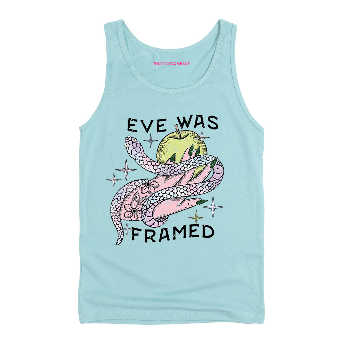 Eve Was Framed Tank Top-Feminist Apparel, Feminist Clothing, Feminist Tank, 03980-The Spark Company