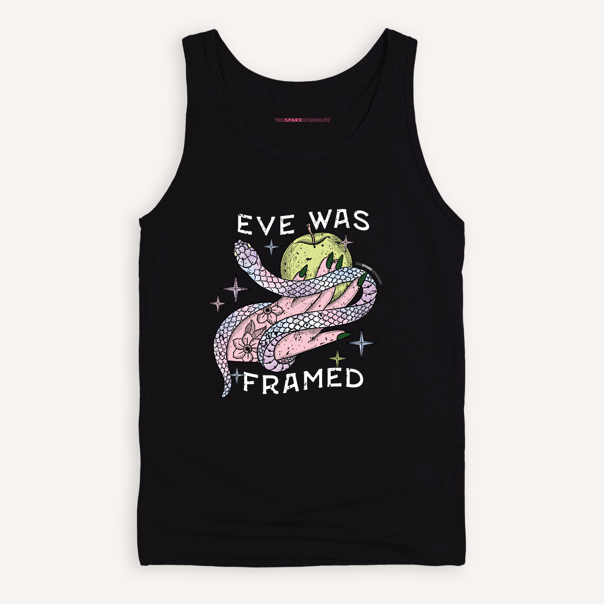 Eve Was Framed Tank Top-Feminist Apparel, Feminist Clothing, Feminist Tank, 03980-The Spark Company