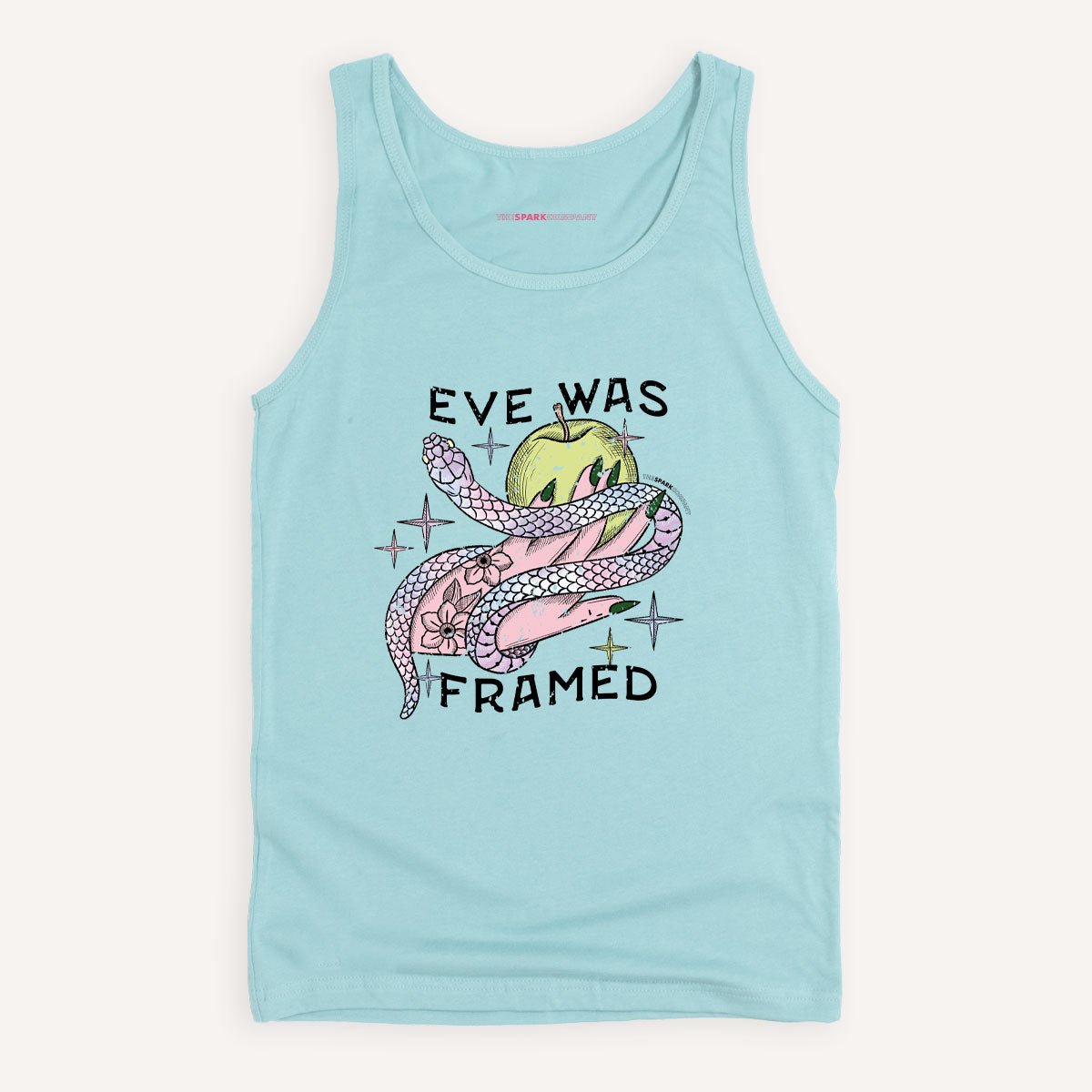 Eve Was Framed Tank Top-Feminist Apparel, Feminist Clothing, Feminist Tank, 03980-The Spark Company