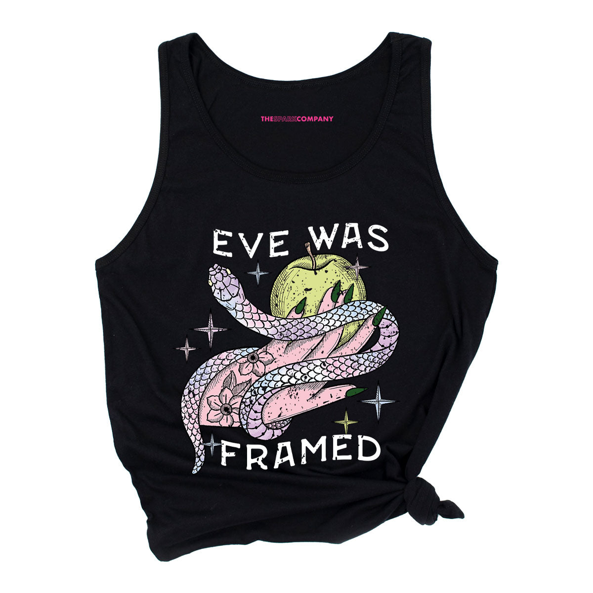 Eve Was Framed Tank Top-Feminist Apparel, Feminist Clothing, Feminist Tank, 03980-The Spark Company