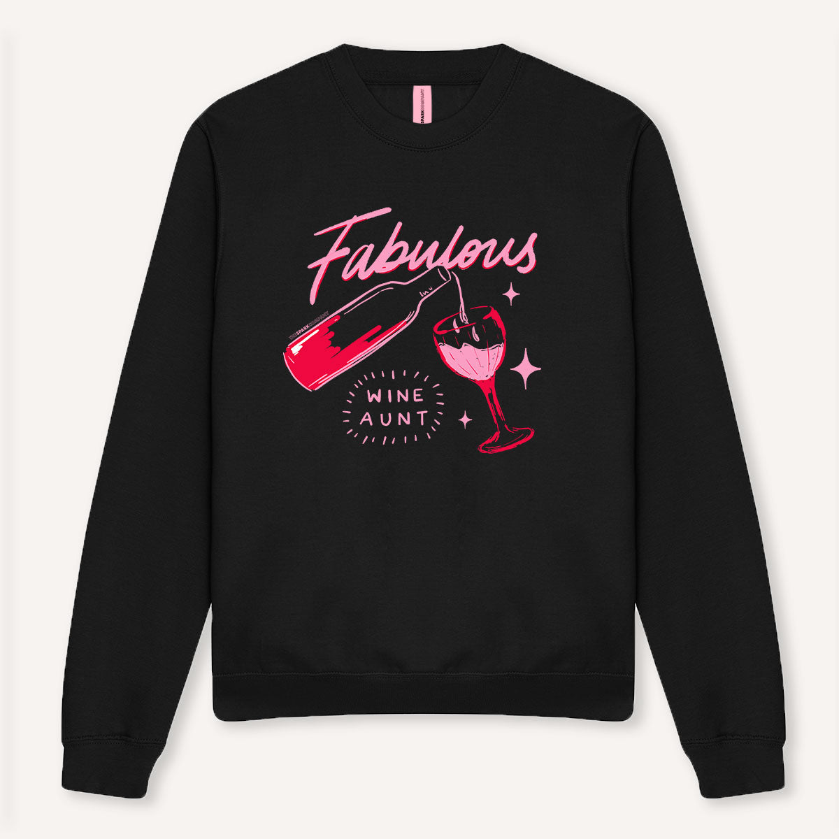 Family Goals: Fabulous Wine Aunt Sweatshirt-Feminist Apparel, Feminist Clothing, Feminist Sweatshirt, JH030-The Spark Company