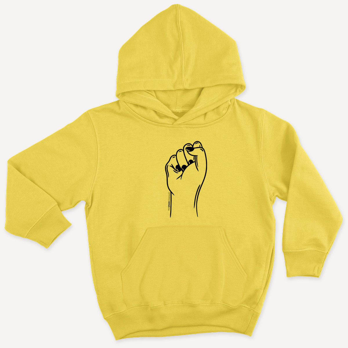 Feminist Fist Kids Hoodie-Feminist Apparel, Feminist Clothing, Feminist Kids Hoodie, JH001J-The Spark Company