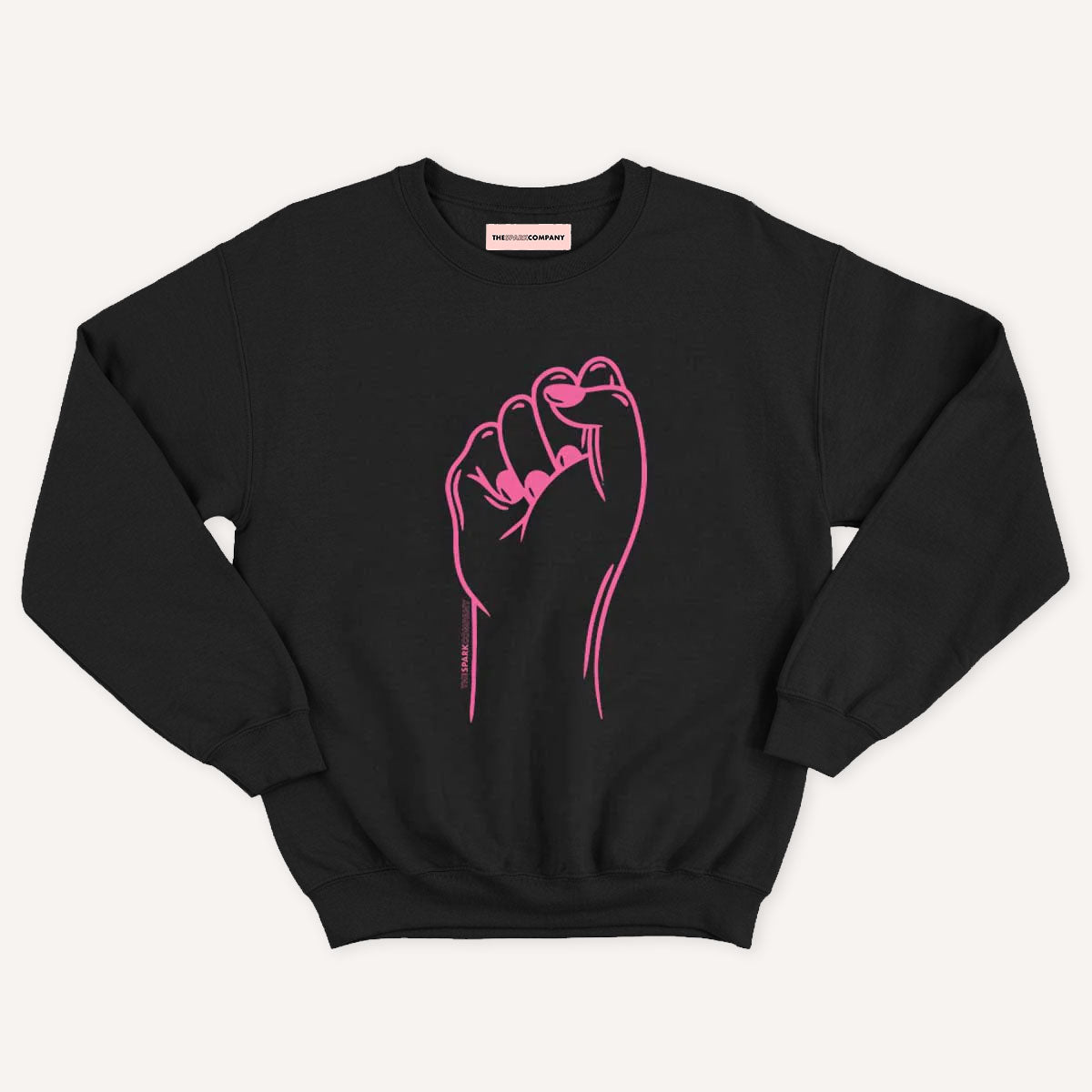 Feminist Fist Kids Sweatshirt-Feminist Apparel, Feminist Clothing, Feminist Kids Sweatshirt, JH030B-The Spark Company