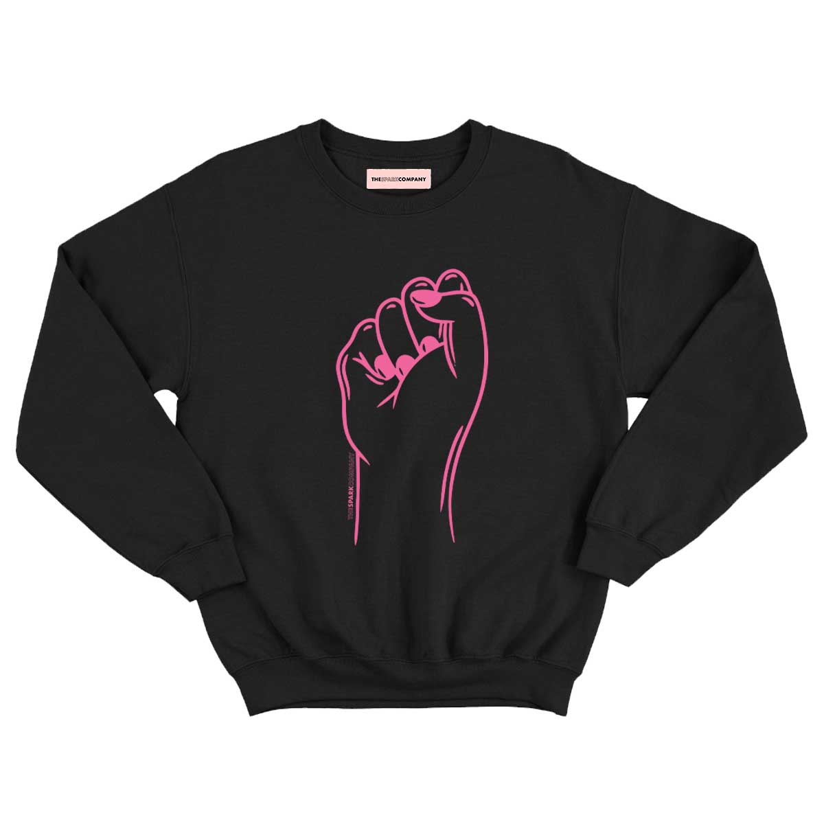 Feminist Fist Kids Sweatshirt-Feminist Apparel, Feminist Clothing, Feminist Kids Sweatshirt, JH030B-The Spark Company