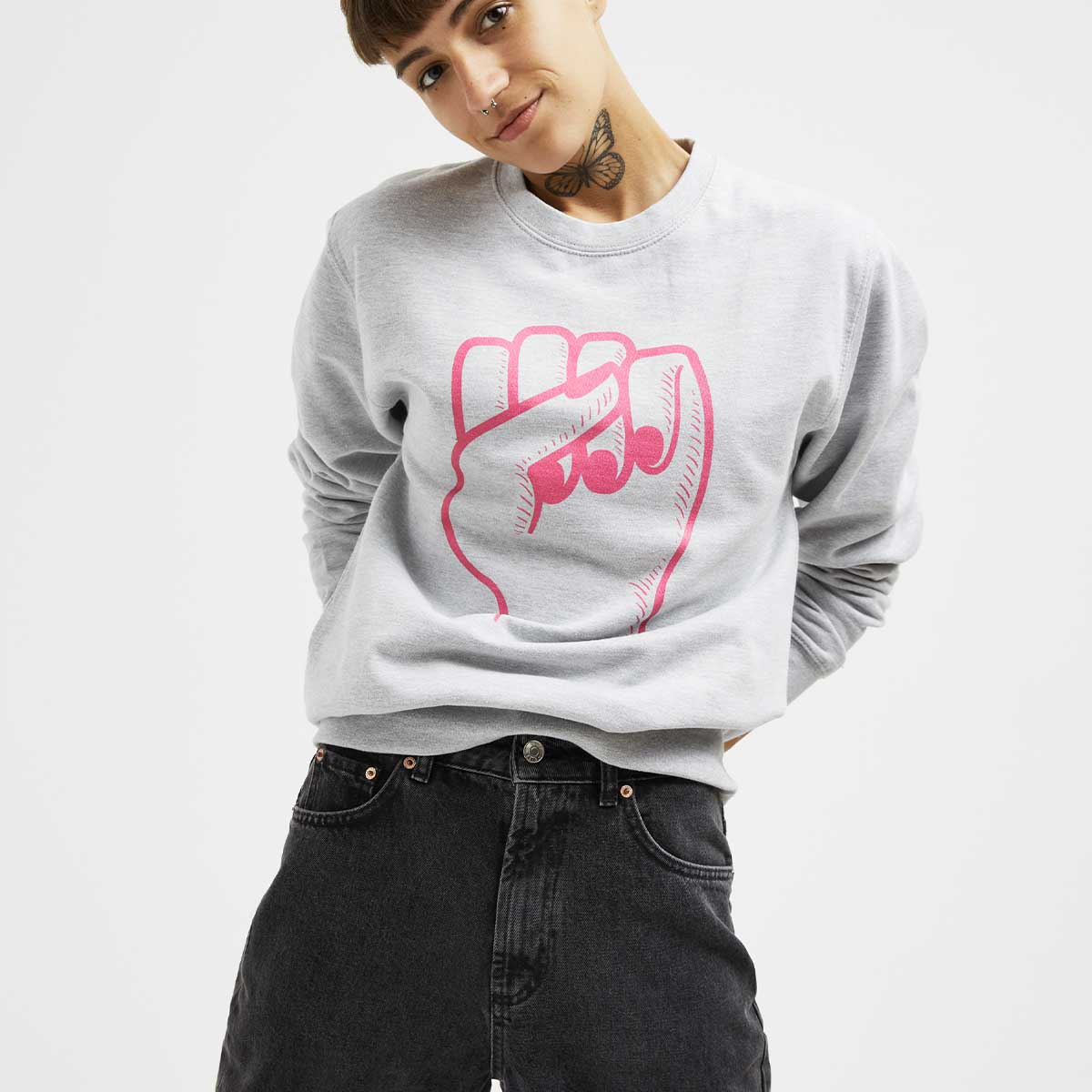 Feminist crewneck best sale