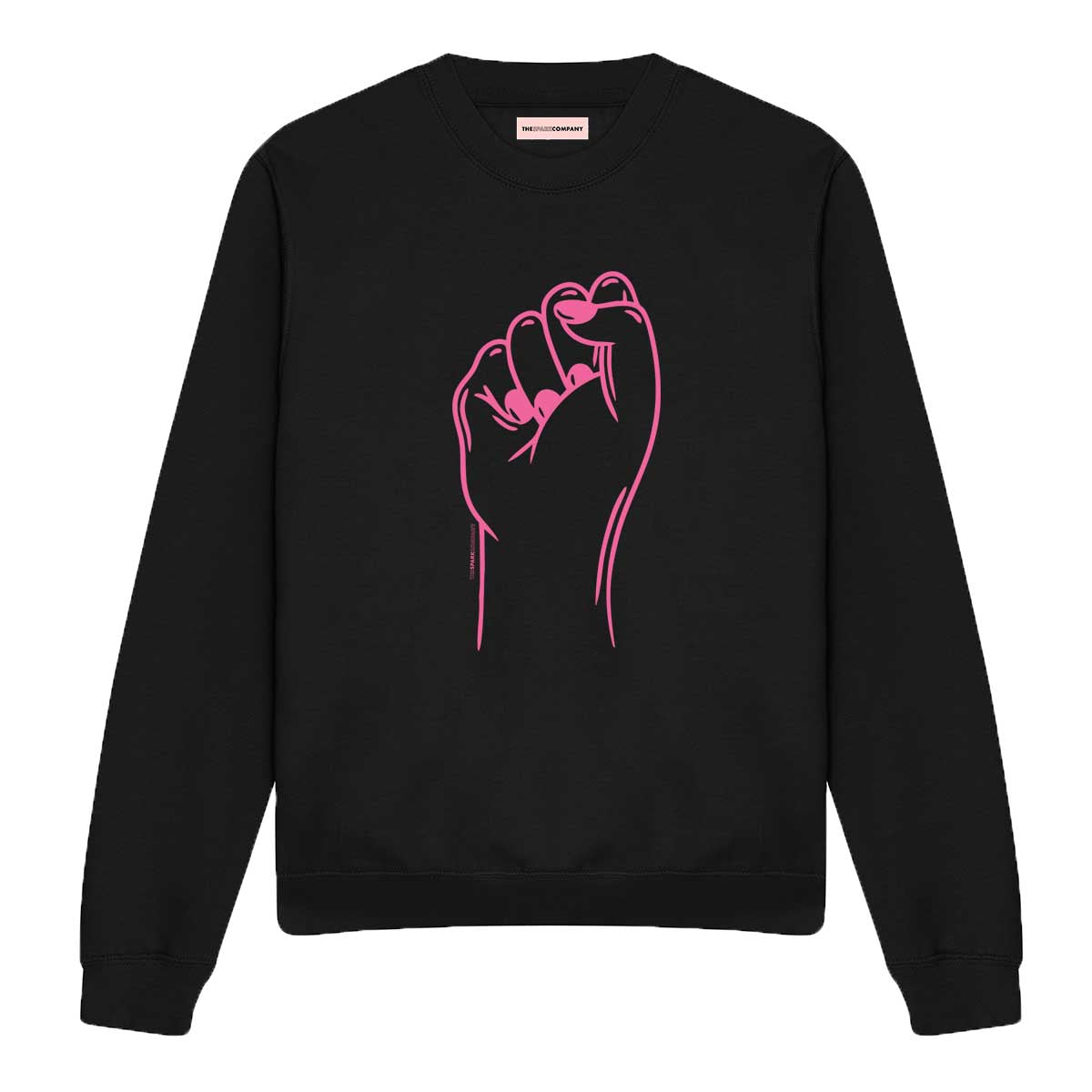 Feminist Fist Sweatshirt-Feminist Apparel, Feminist Clothing, Feminist Sweatshirt, JH030-The Spark Company