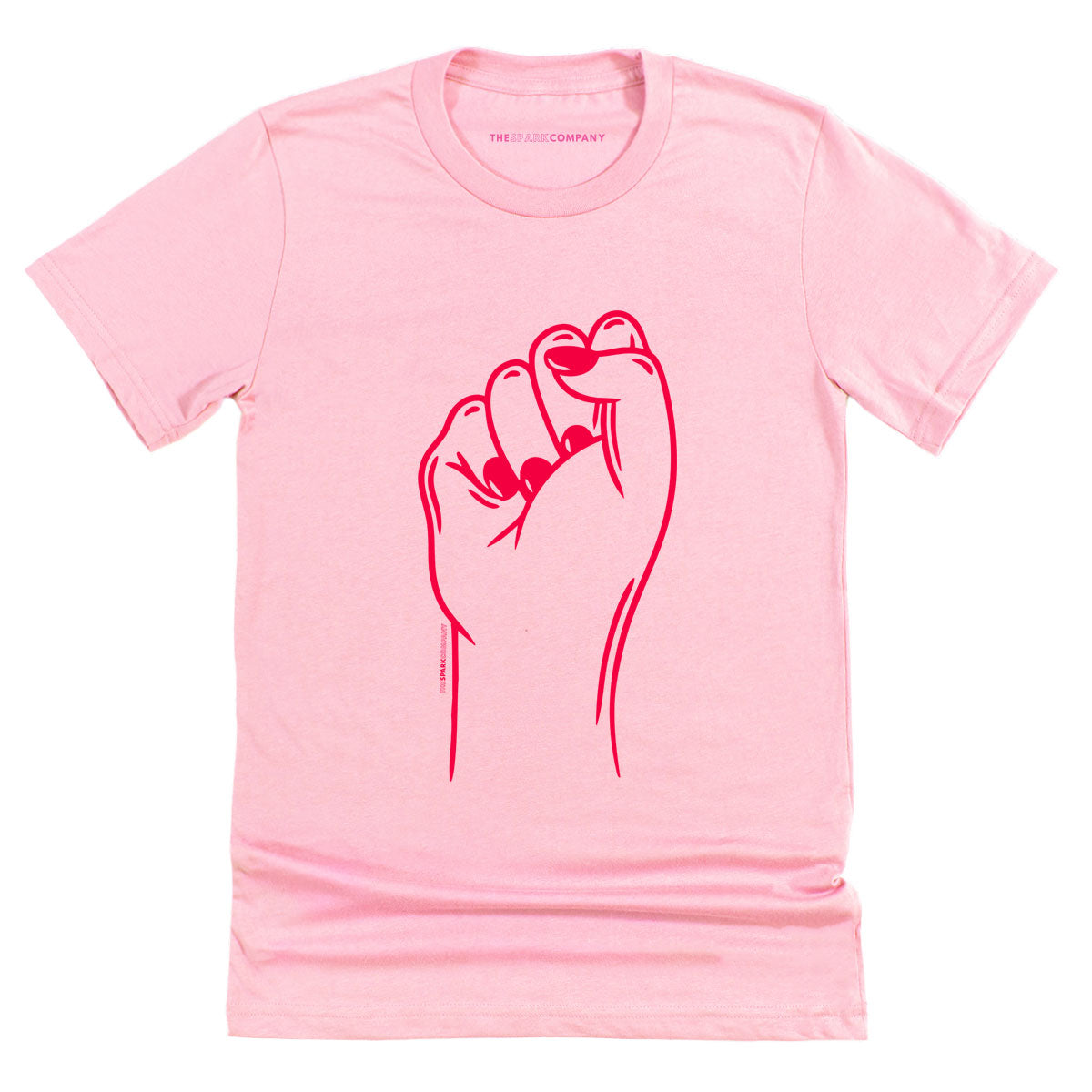 Feminist Fist T-Shirt-Feminist Apparel, Feminist Clothing, Feminist T Shirt, BC3001-The Spark Company