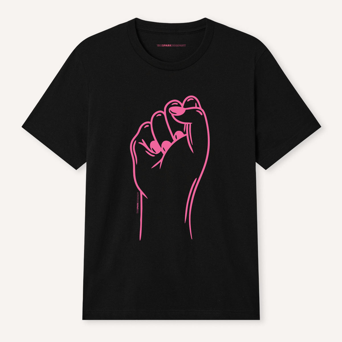 Feminist Fist T-Shirt-Feminist Apparel, Feminist Clothing, Feminist T Shirt, BC3001-The Spark Company