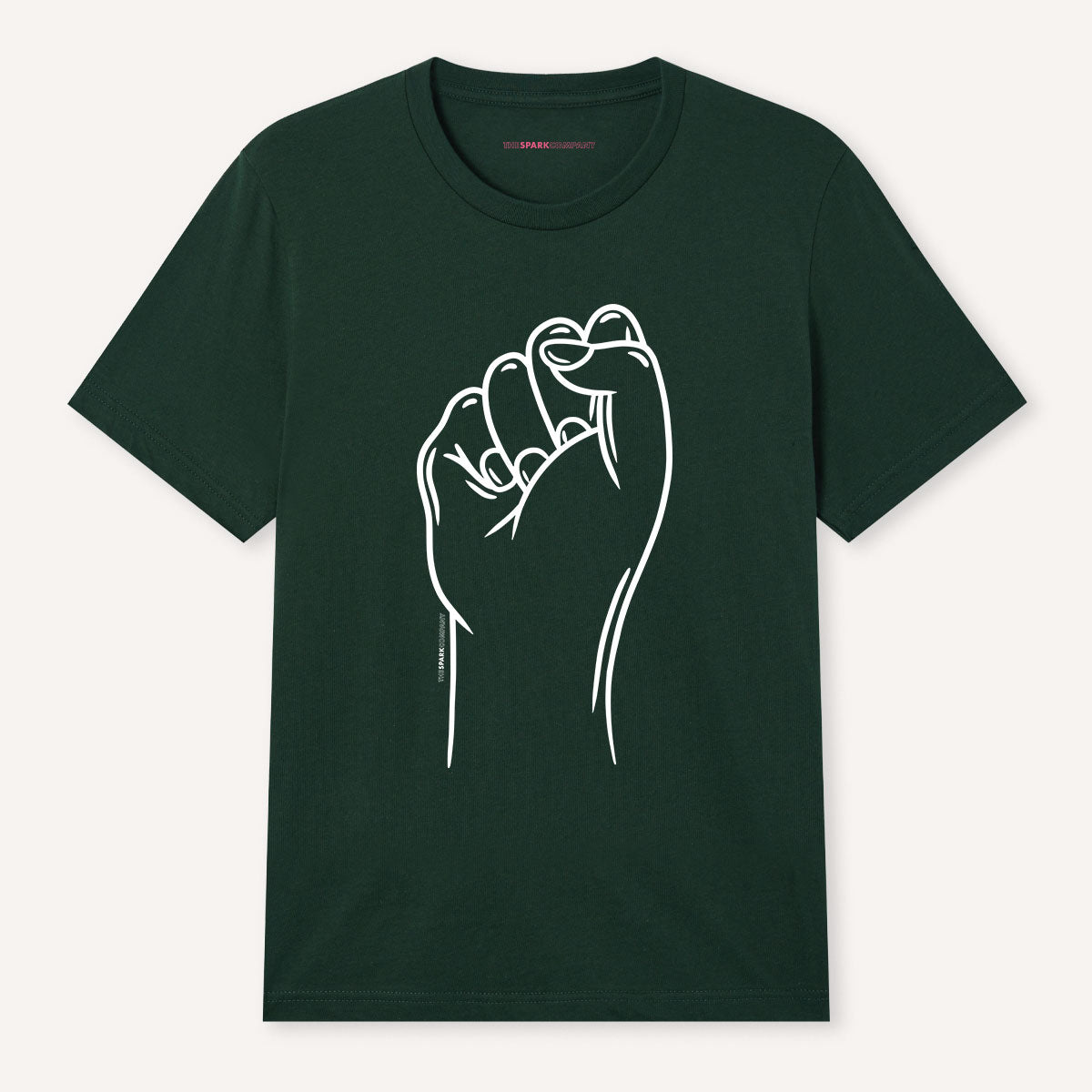 Feminist Fist T-Shirt-Feminist Apparel, Feminist Clothing, Feminist T Shirt, BC3001-The Spark Company
