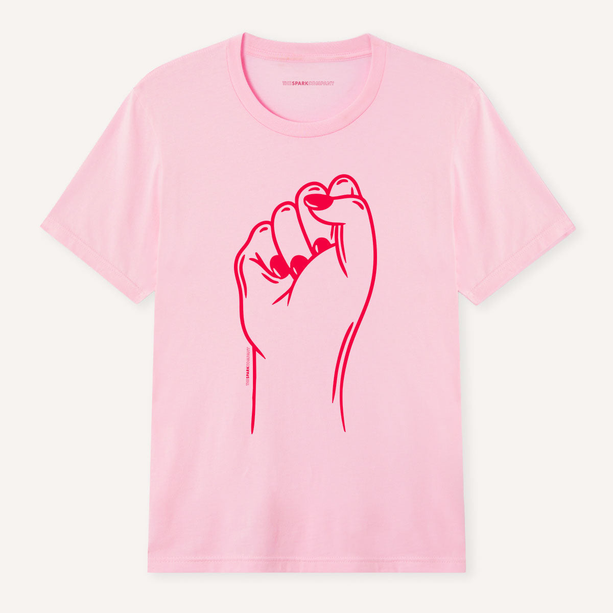 Feminist Fist T-Shirt-Feminist Apparel, Feminist Clothing, Feminist T Shirt, BC3001-The Spark Company