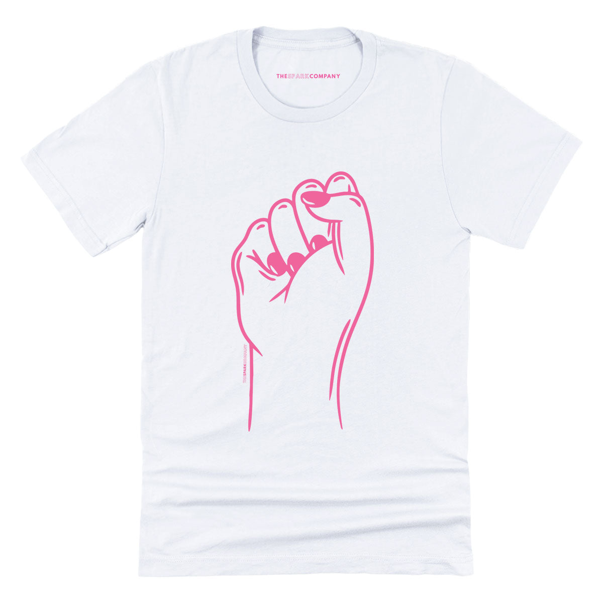 Feminist Fist T-Shirt-Feminist Apparel, Feminist Clothing, Feminist T Shirt, BC3001-The Spark Company